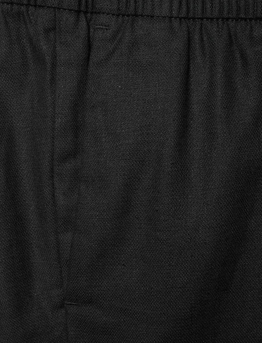 Calvin Klein - STRAIGHT LINEN PULL ON PANT - leinenhosen - black - 2