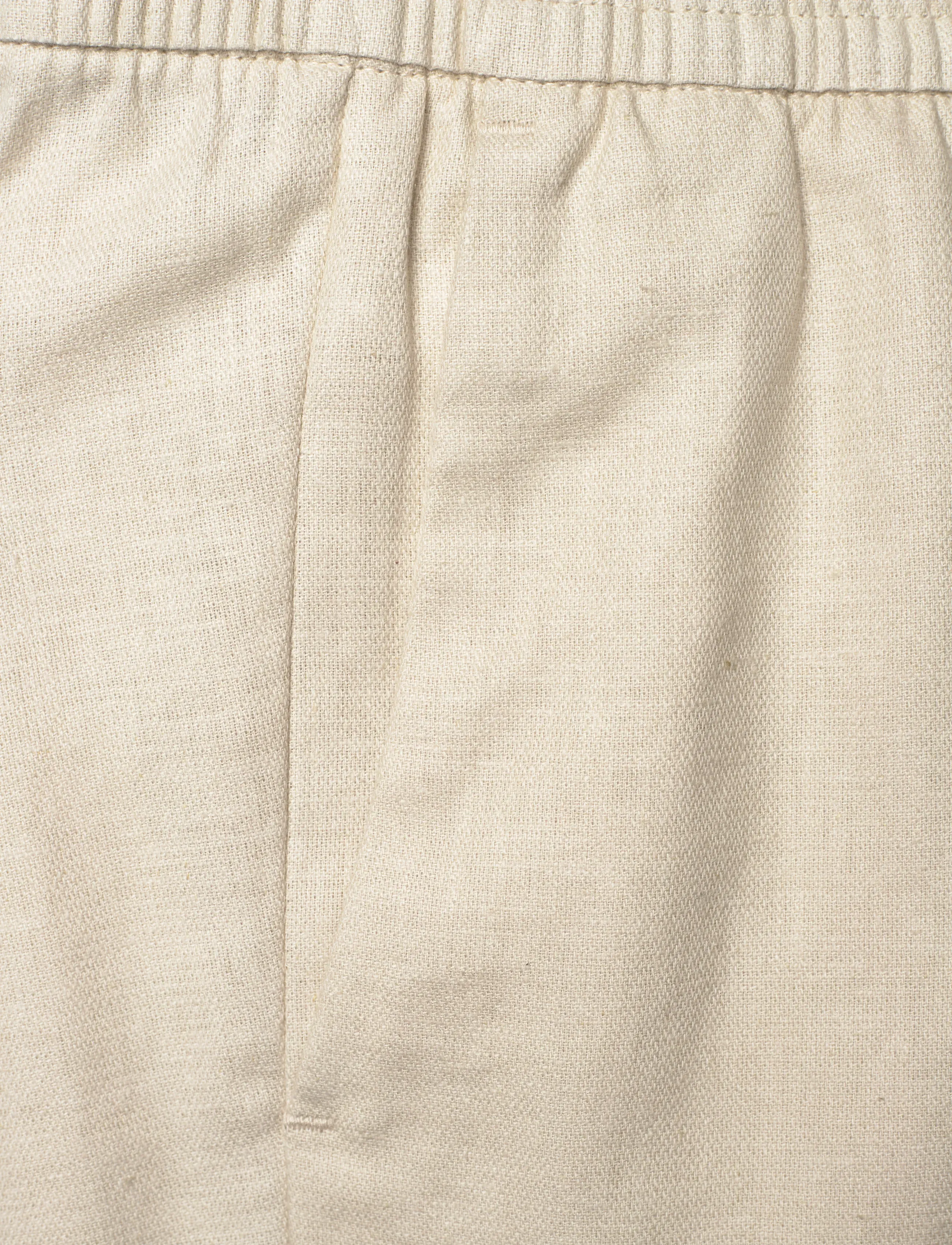 Calvin Klein - STRAIGHT LINEN PULL ON PANT - linased püksid - oatmeal - 2
