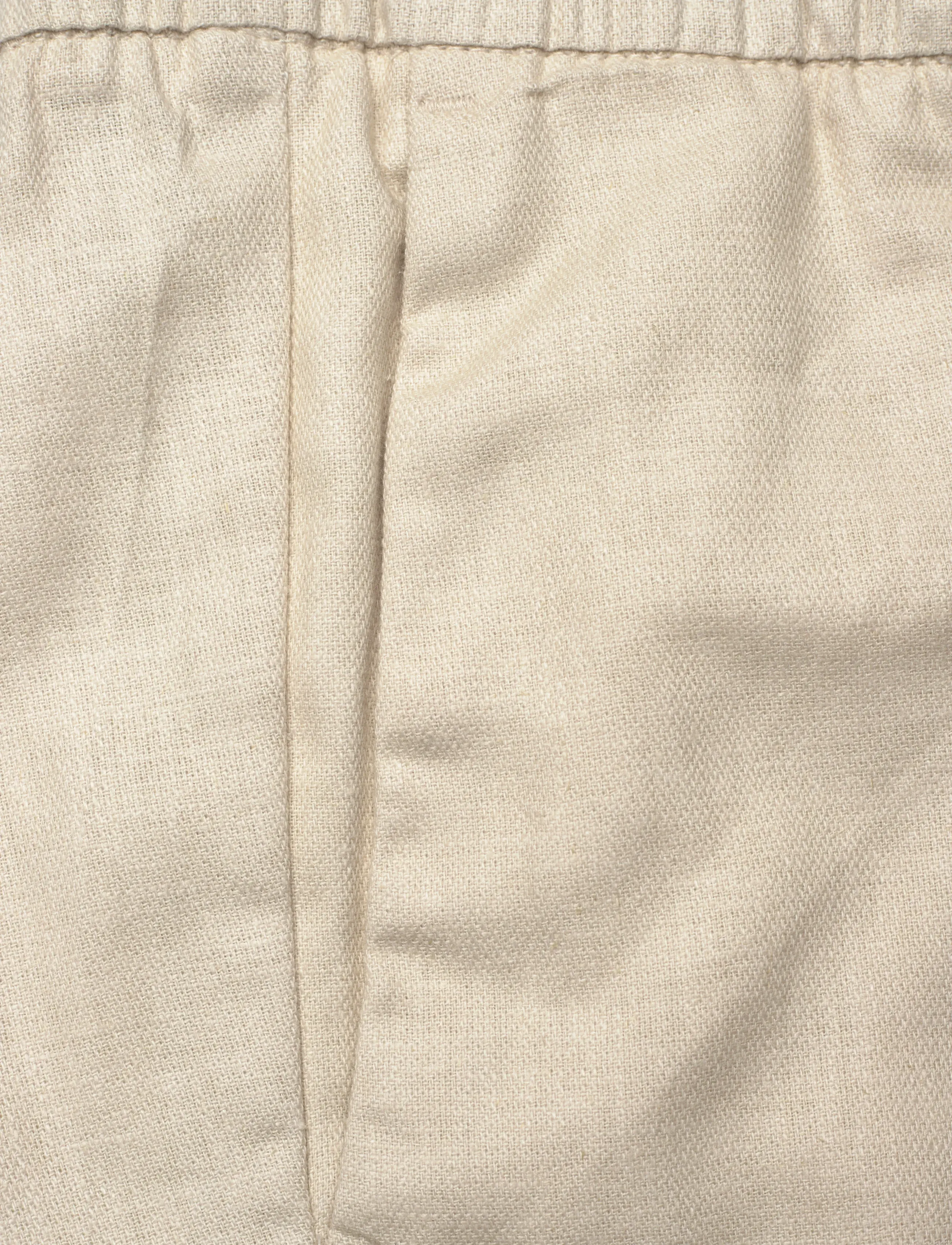 Calvin Klein - STRAIGHT LINEN 7" PULL ON SHORT - shoppa efter tillfälle - oatmeal - 2