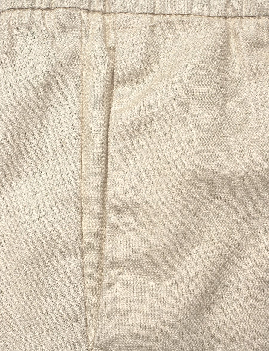 Calvin Klein - STRAIGHT LINEN 7" PULL ON SHORT - shoppa efter tillfälle - oatmeal - 2
