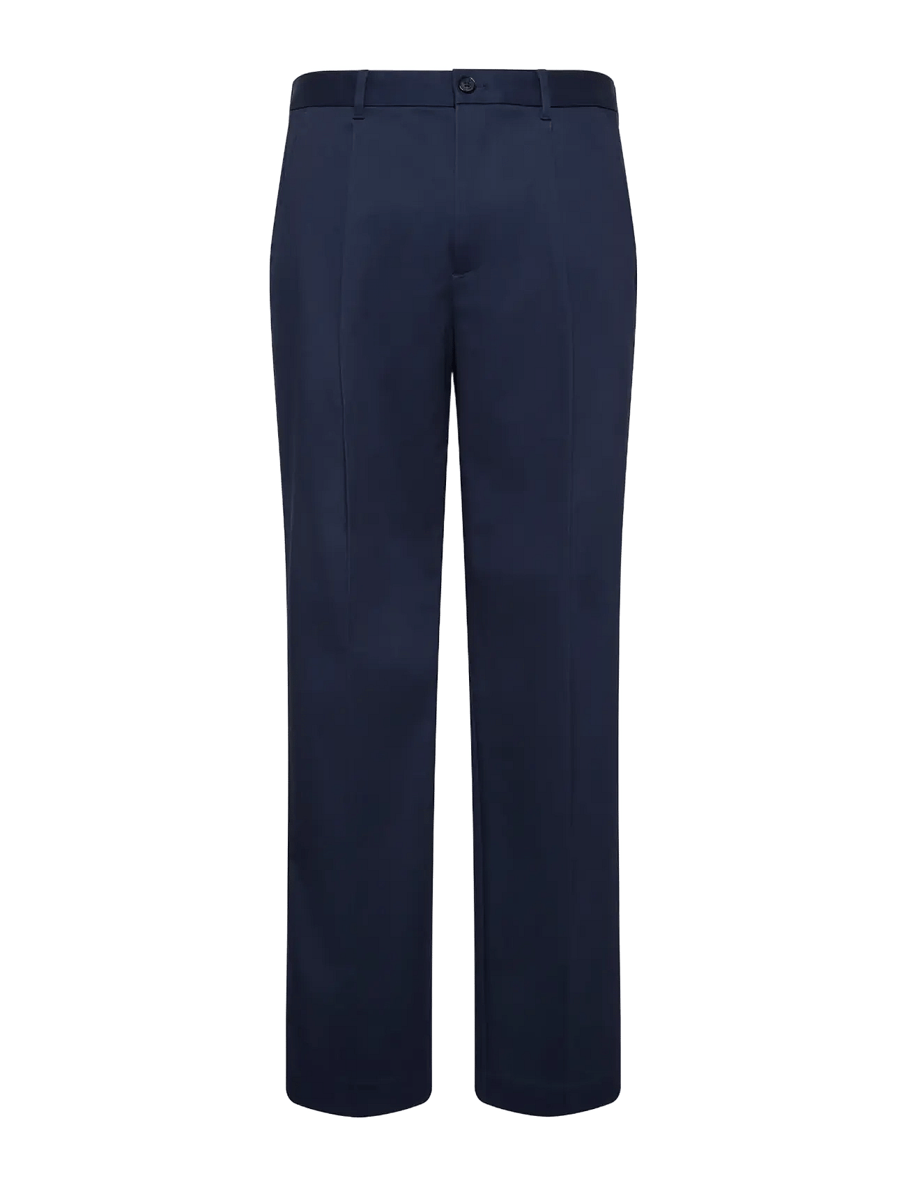 Calvin Klein | Straight Pleated Sateen Chino | 33 x 34