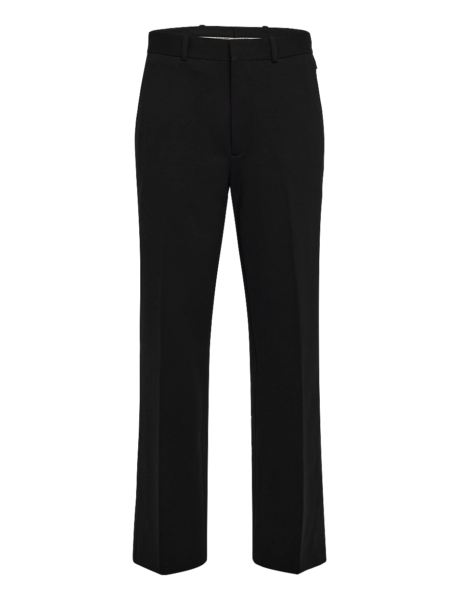Calvin Klein - STRAIGHT TECH KNIT PANT - casual bukser - black - 0