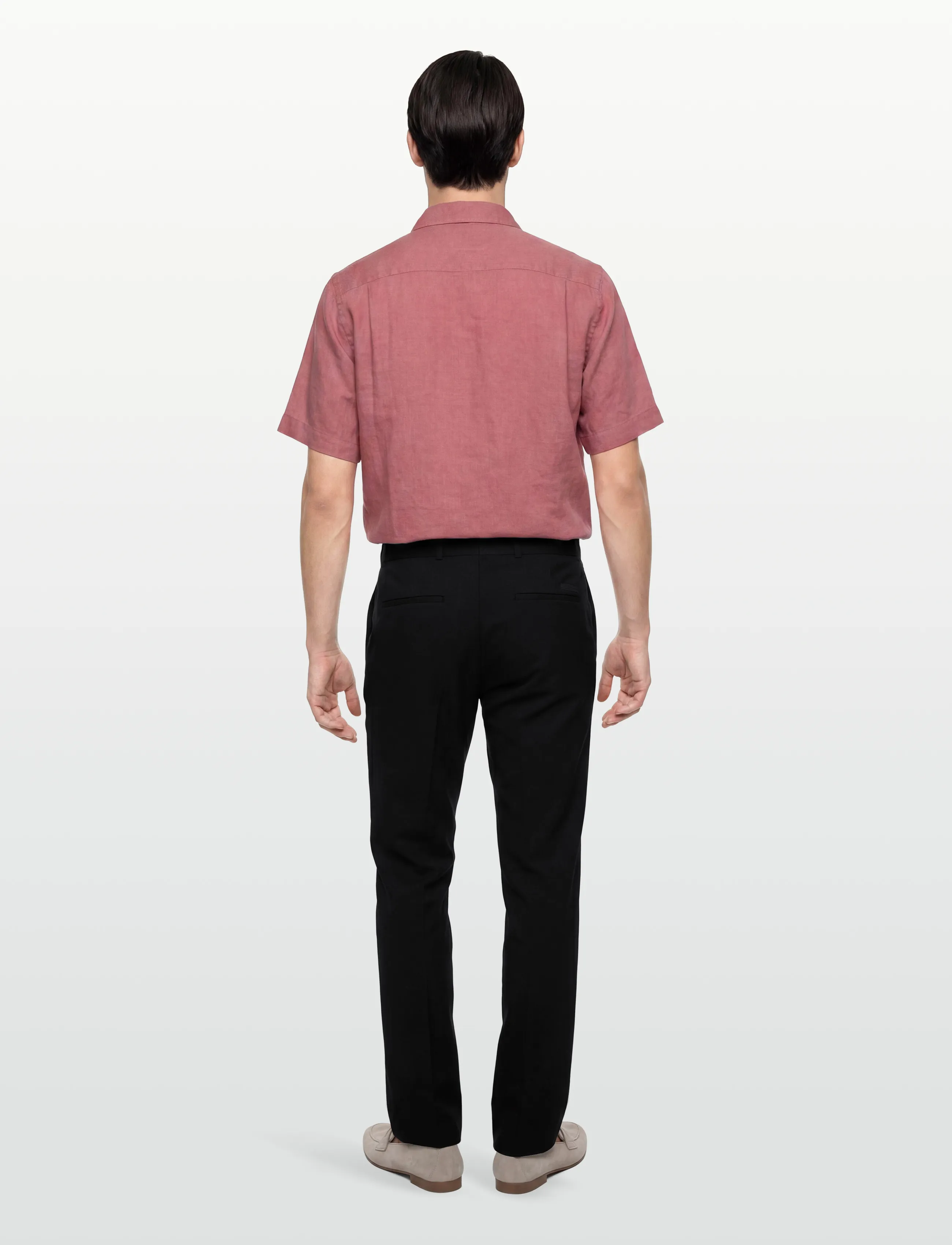 Calvin Klein - STRAIGHT TECH KNIT PANT - casual broeken - black - 4