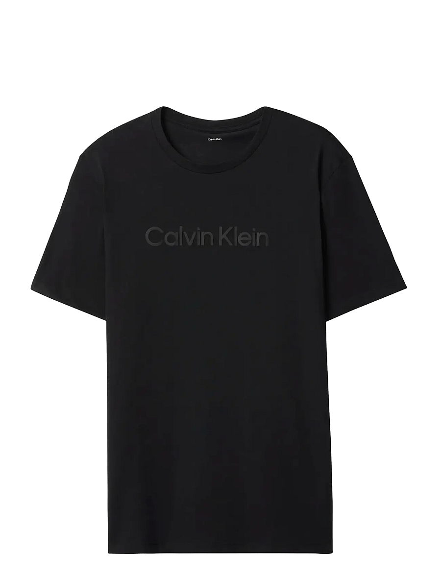 Calvin Klein - 30S EU WHOLESALE SPORTSWEAR GRAP - kurzärmelige t-shirts - black - 1