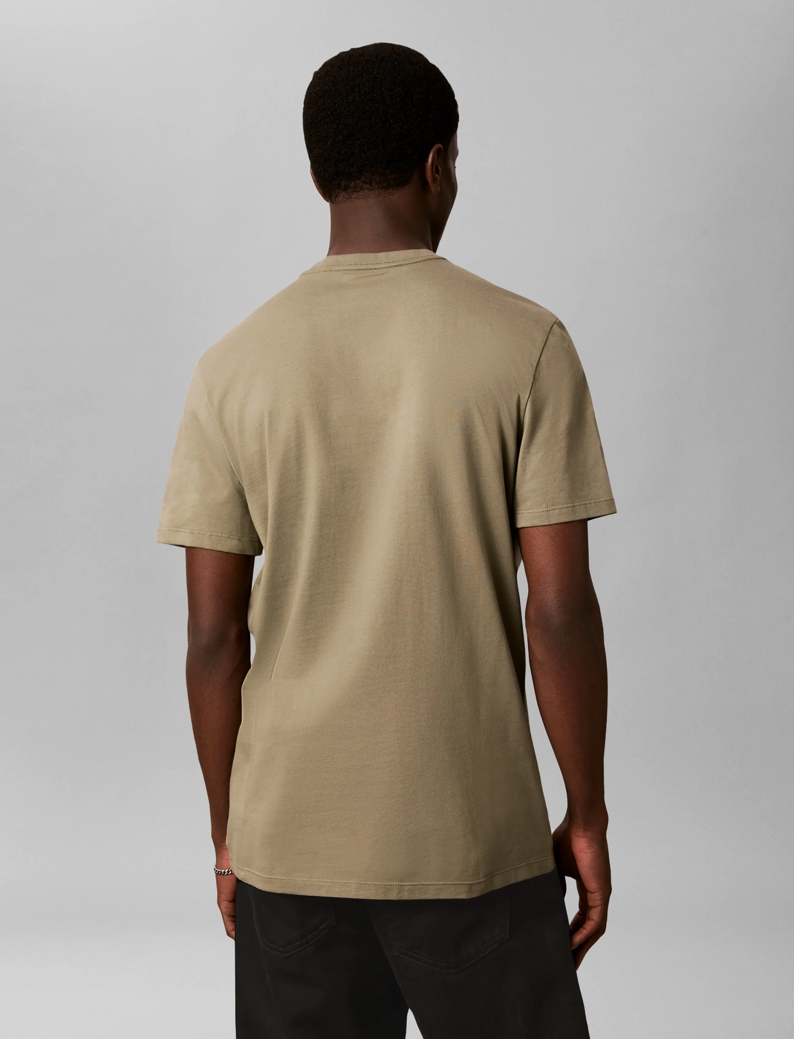 Calvin Klein - 30S EU WHOLESALE SPORTSWEAR GRAP - lühikeste varrukatega t-särgid - deep lichen green - 2