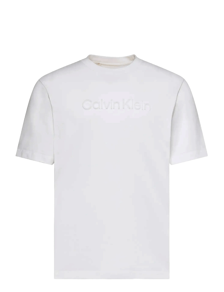 Calvin Klein - 20S EU WHOLESALE SPORTSWEAR GRAP - kortærmede t-shirts - bright white - 1