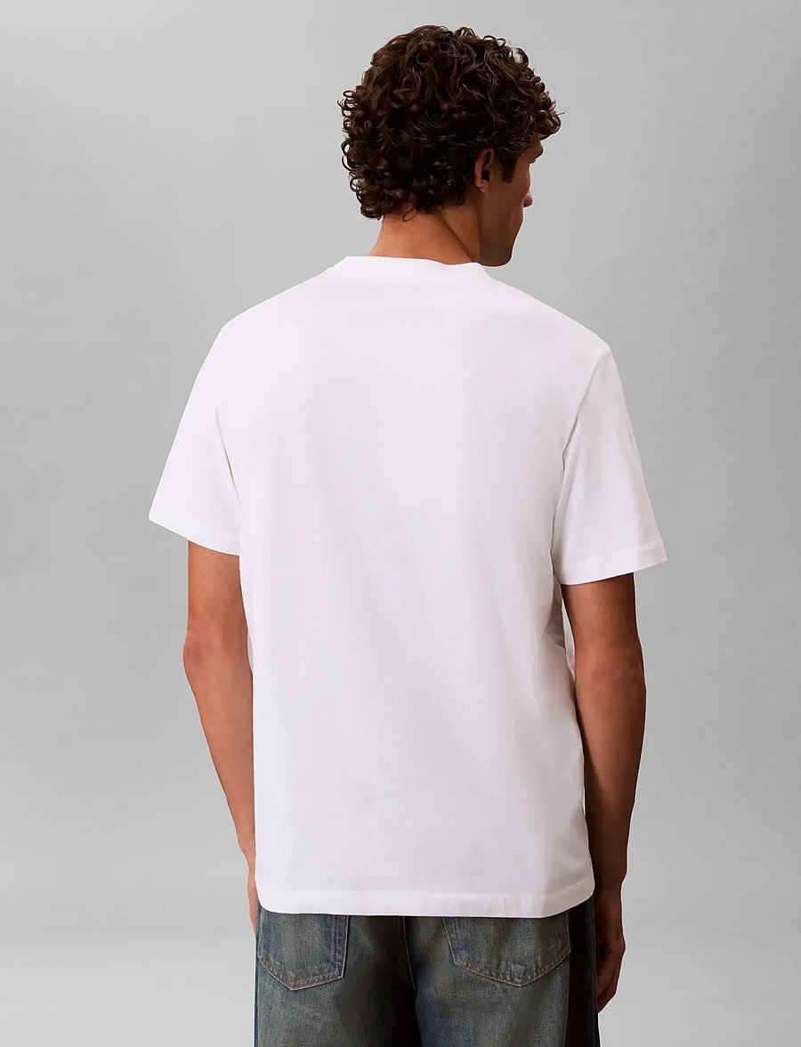 Calvin Klein - 20S EU WHOLESALE SPORTSWEAR GRAP - kortærmede t-shirts - bright white - 3