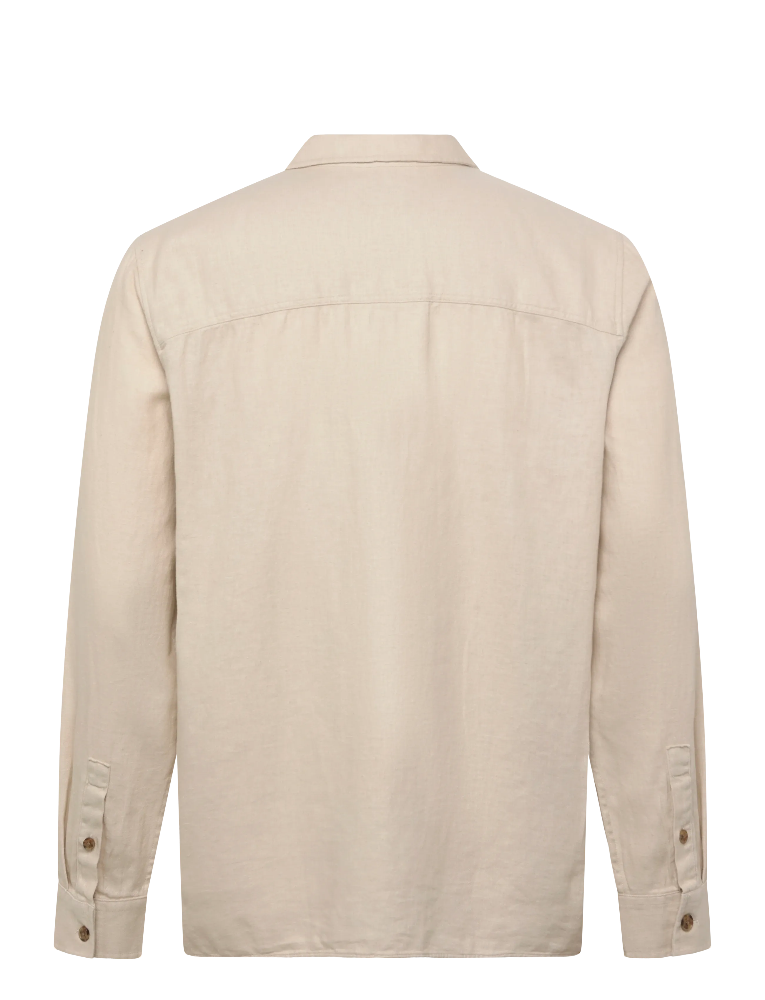 Calvin Klein - LS LINEN EASY OVERSHIRT - shop by occasion - oatmeal - 1