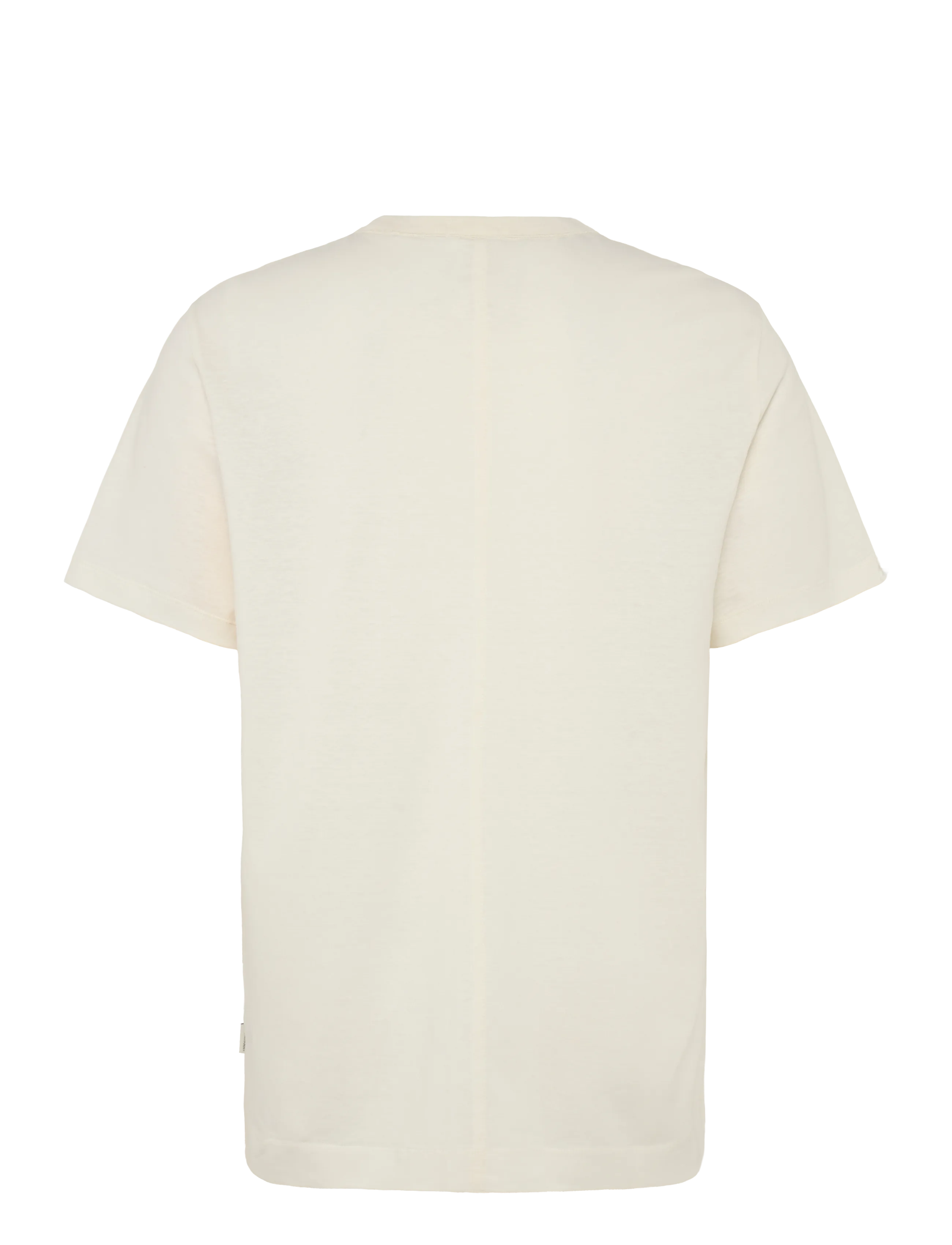 Calvin Klein - SS LINEN BLEND CREWNK TEE - kurzärmelig - tofu - 2