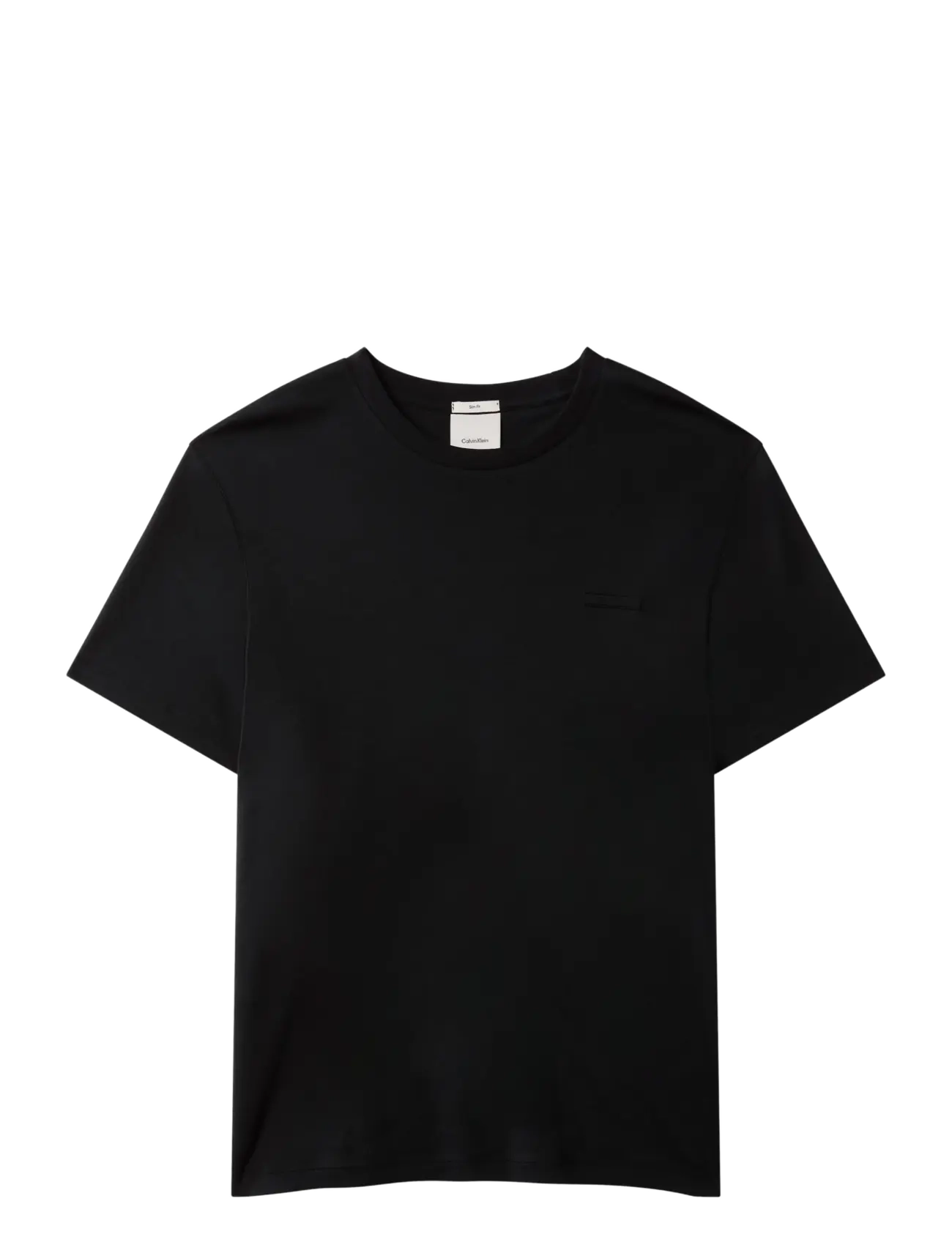 Calvin Klein - SS SLIM SUPIMA LOGO PATCH TEE - black - 1