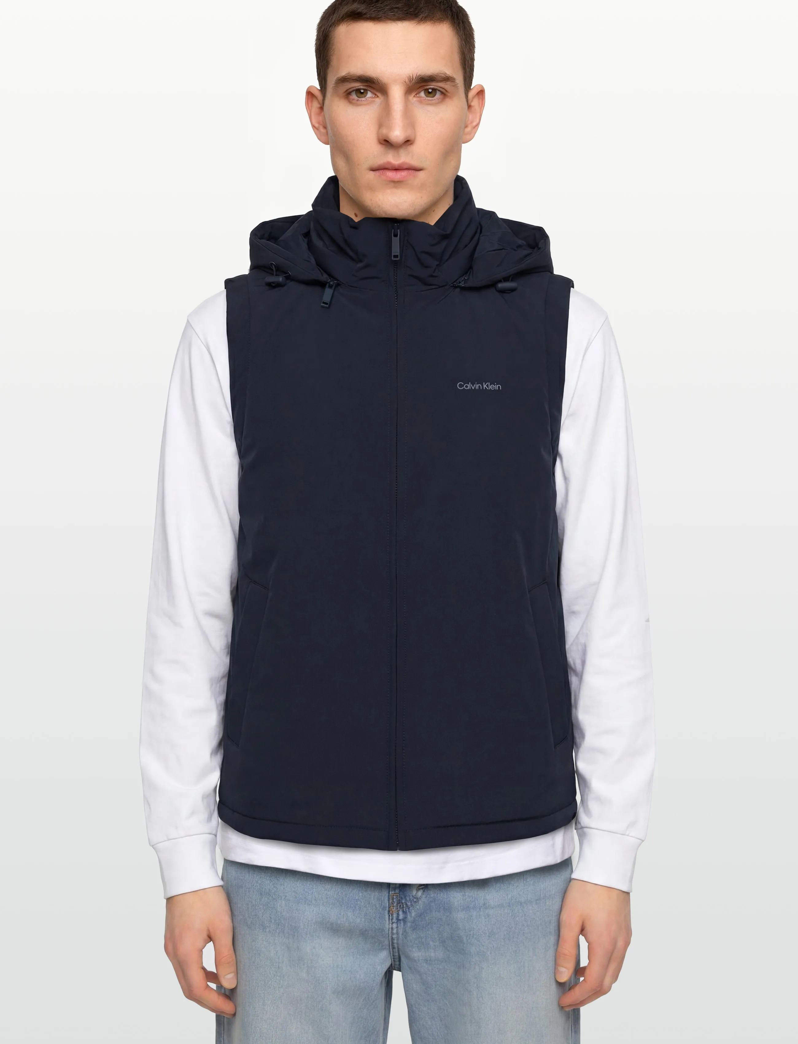 Calvin Klein - LTWT PADDED NYLON VEST - dark sapphire - 3