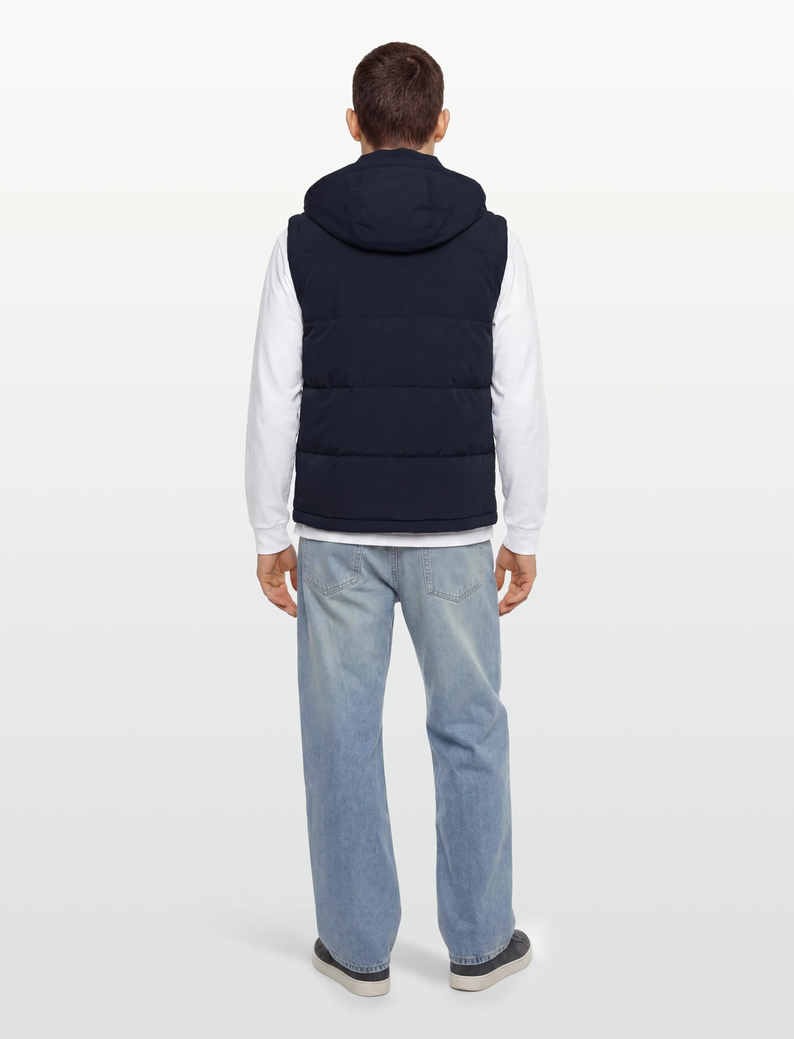 Calvin Klein - LTWT PADDED NYLON VEST - dark sapphire - 4