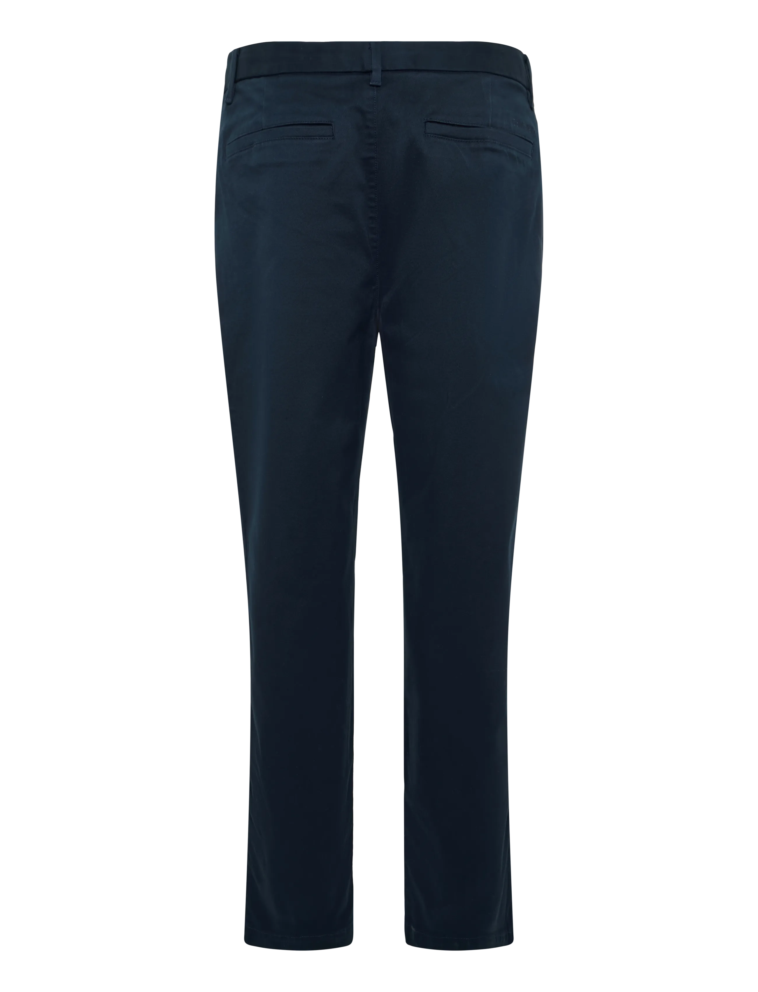 Calvin Klein - TAPERED REFINED COTTON STRETCH T - casual trousers - dark sapphire - 1