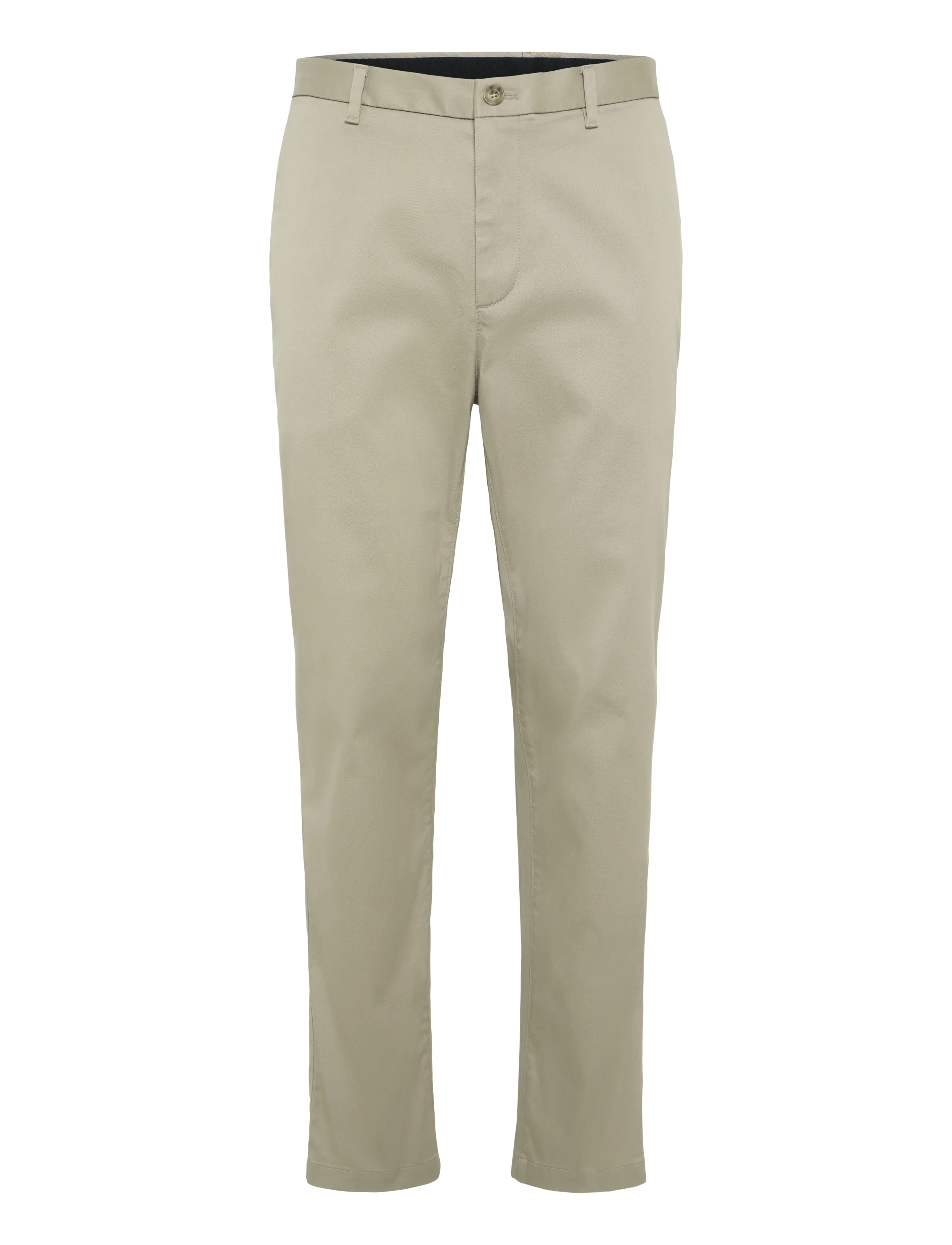 Calvin Klein TAPERED REFINED COTTON STRETCH T - Broeken - VINTAGE KHAKI / khaki/green