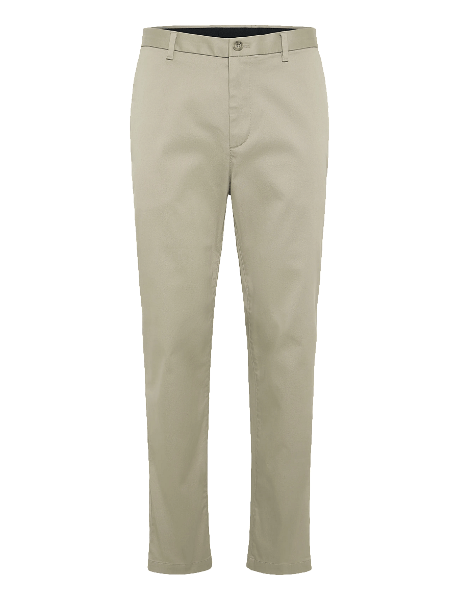 Calvin Klein - TAPERED REFINED COTTON STRETCH T - vintage khaki - 0