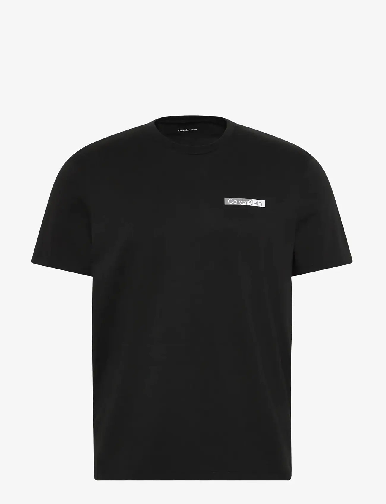 Calvin Klein - SS 30s EU SPW SPLIT STNDRD GRAPH - kortærmede t-shirts - black - 1