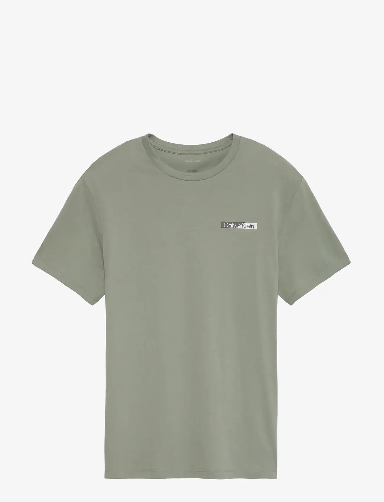Calvin Klein - SS 30s EU SPW SPLIT STNDRD GRAPH - lühikeste varrukatega t-särgid - shadow - 1