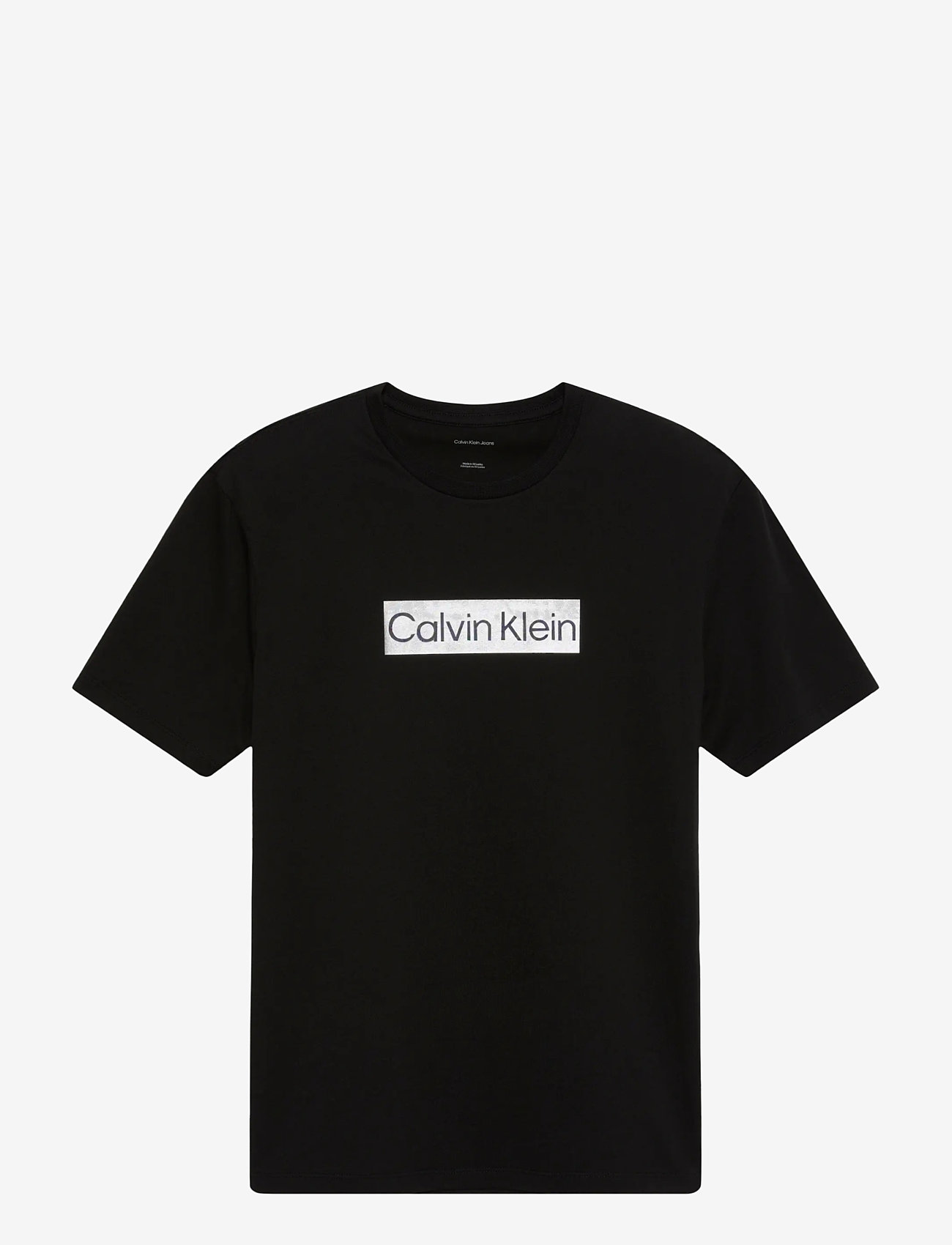 Calvin Klein - SS 30s EU SPW MTL STNDRD GRAPHIC - kortærmede t-shirts - black - 1