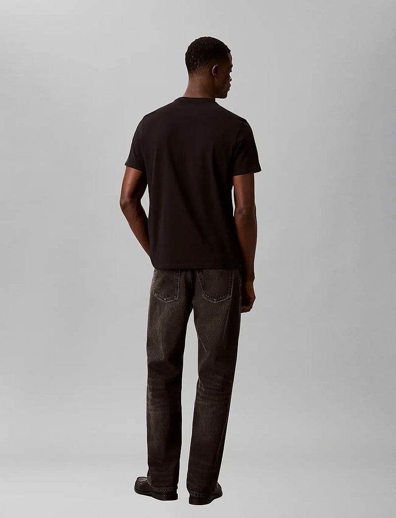Calvin Klein - SS 30s EU SPW MTL STNDRD GRAPHIC - kortærmede t-shirts - black - 2