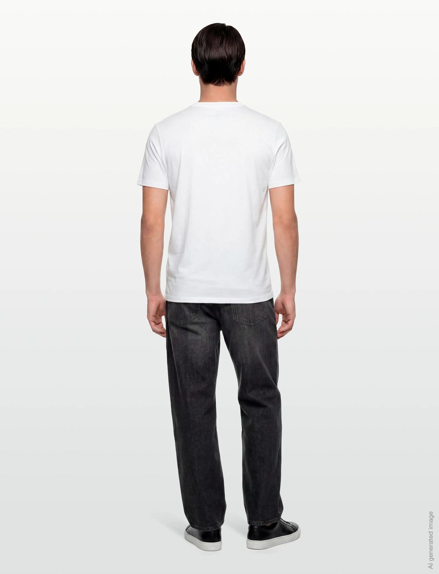 Calvin Klein - SS 30s EU SPW MTL STNDRD GRAPHIC - kortärmade t-shirts - bright white - 4