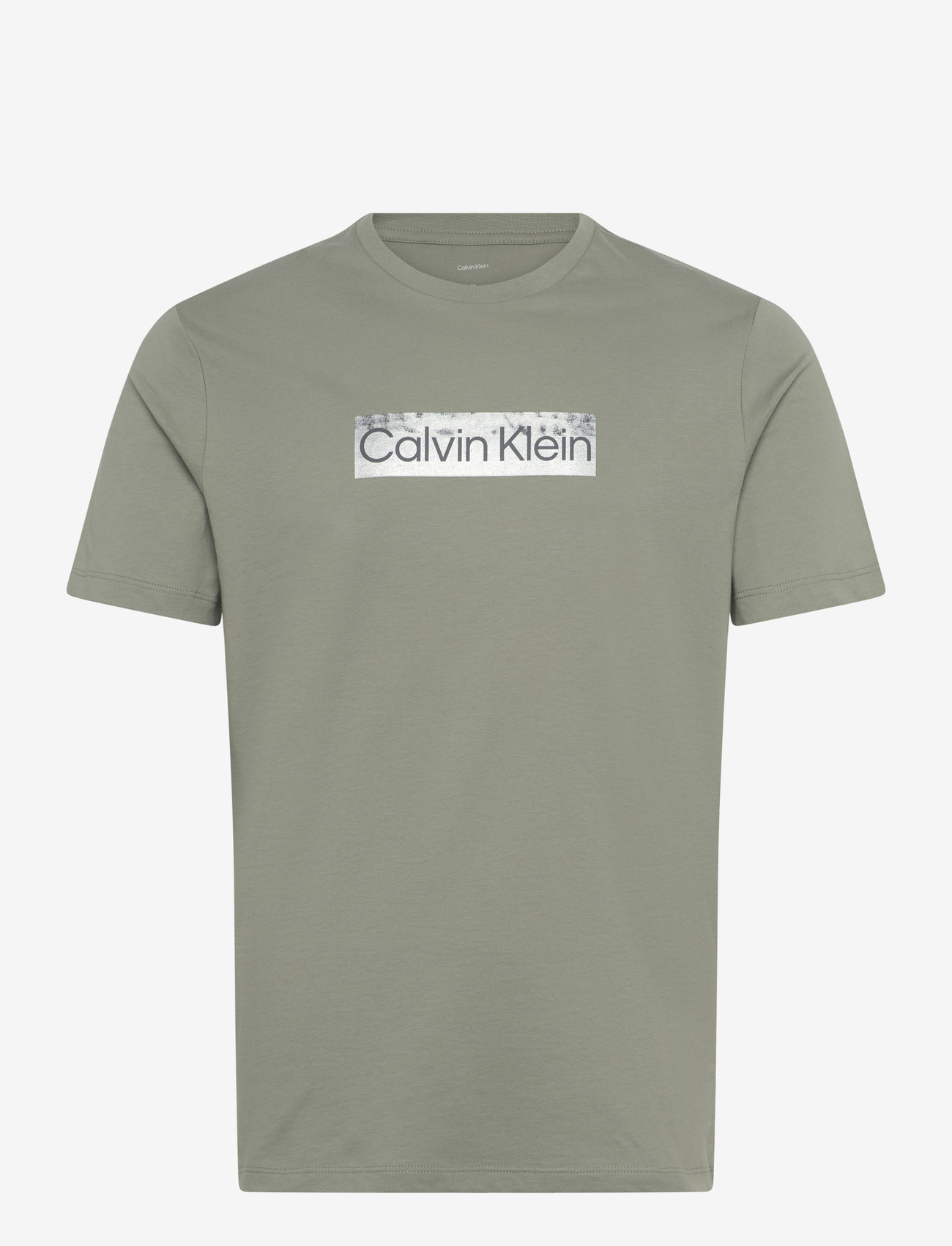 Calvin Klein - SS 30s EU SPW MTL STNDRD GRAPHIC - lühikeste varrukatega t-särgid - shadow - 0
