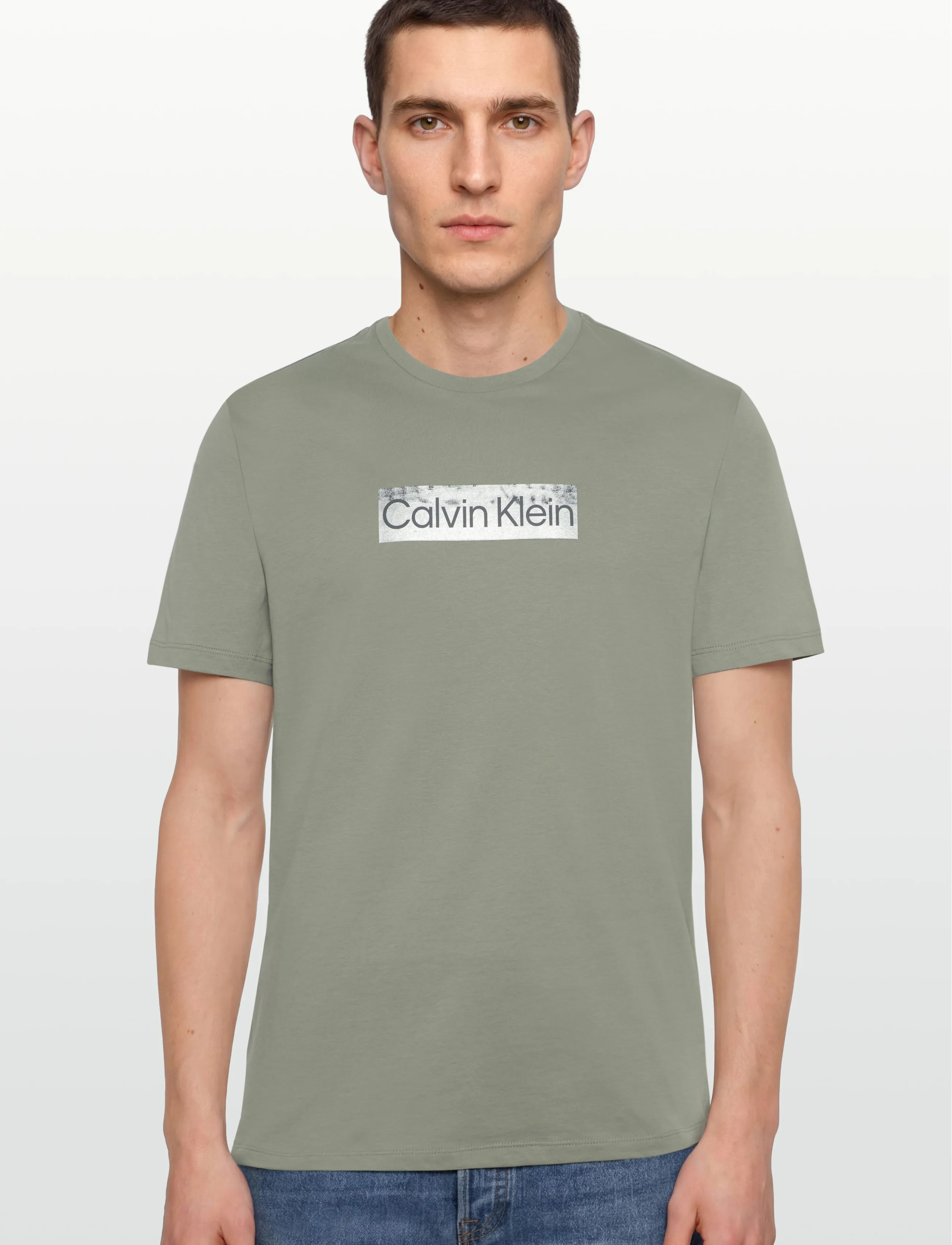 Calvin Klein - SS 30s EU SPW MTL STNDRD GRAPHIC - kurzärmelig - shadow - 3
