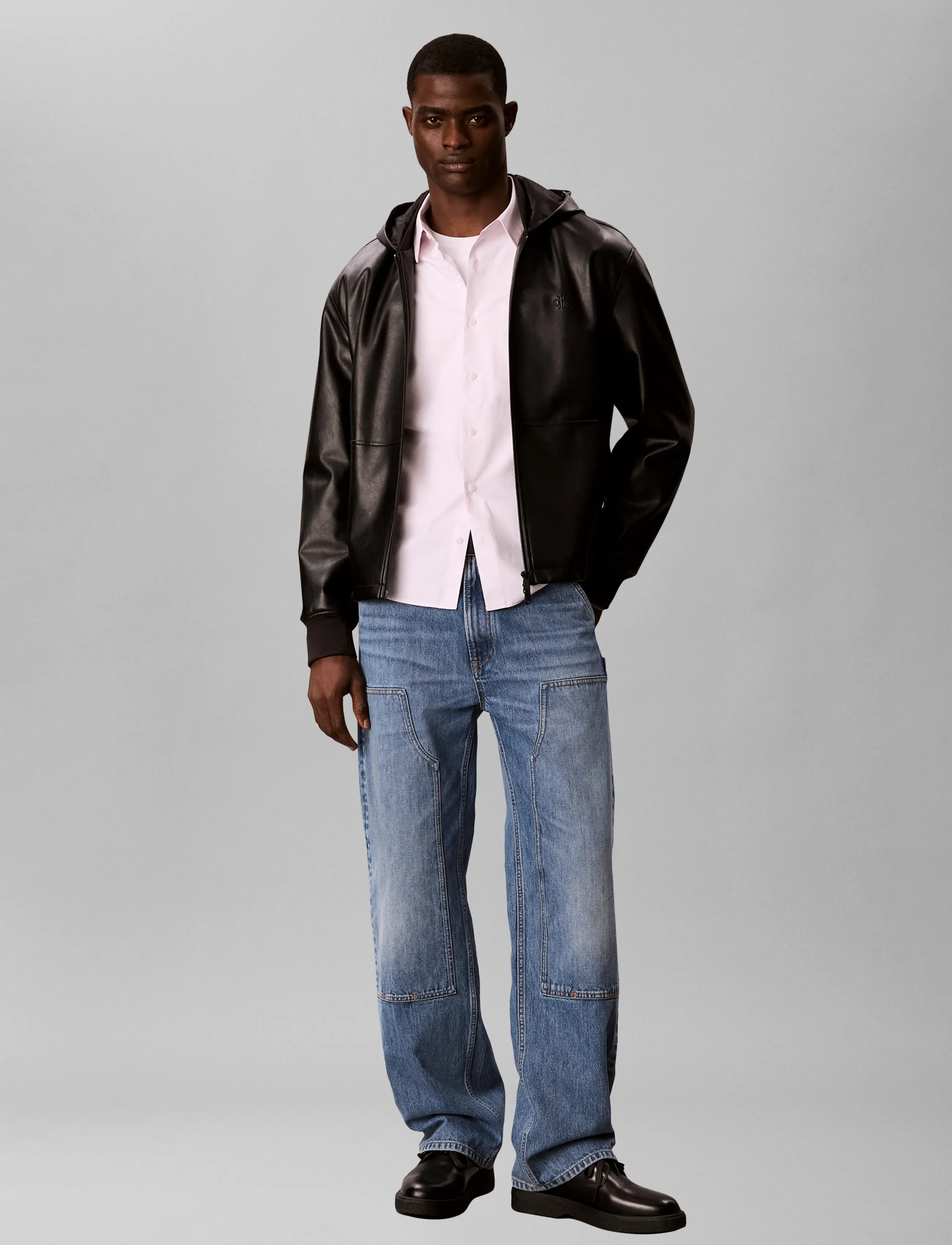 Calvin Klein - LS EOE OXFORD CLASSIC SHIRT - oxford-skjortor - ballet slipper - 3