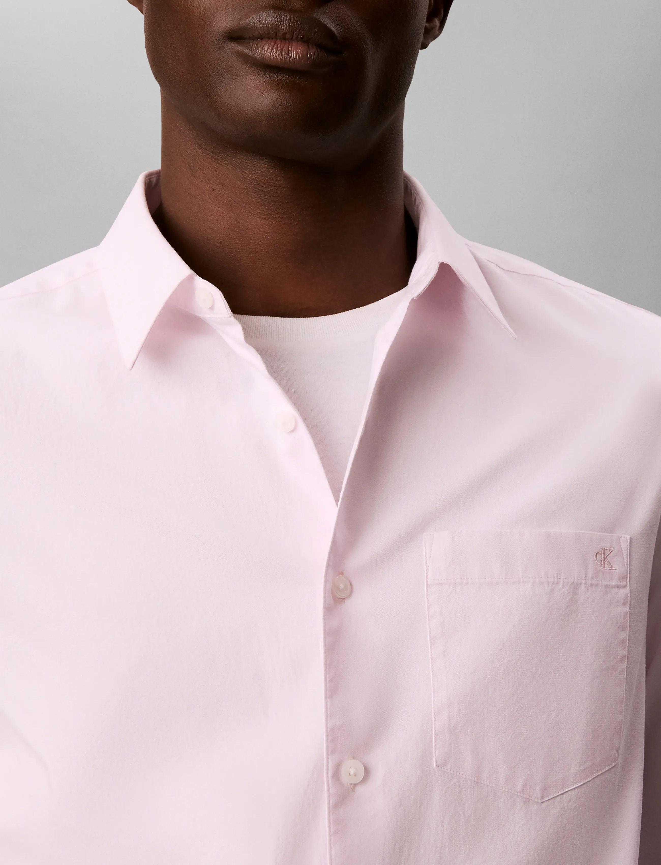 Calvin Klein - LS EOE OXFORD CLASSIC SHIRT - oxford-skjortor - ballet slipper - 4