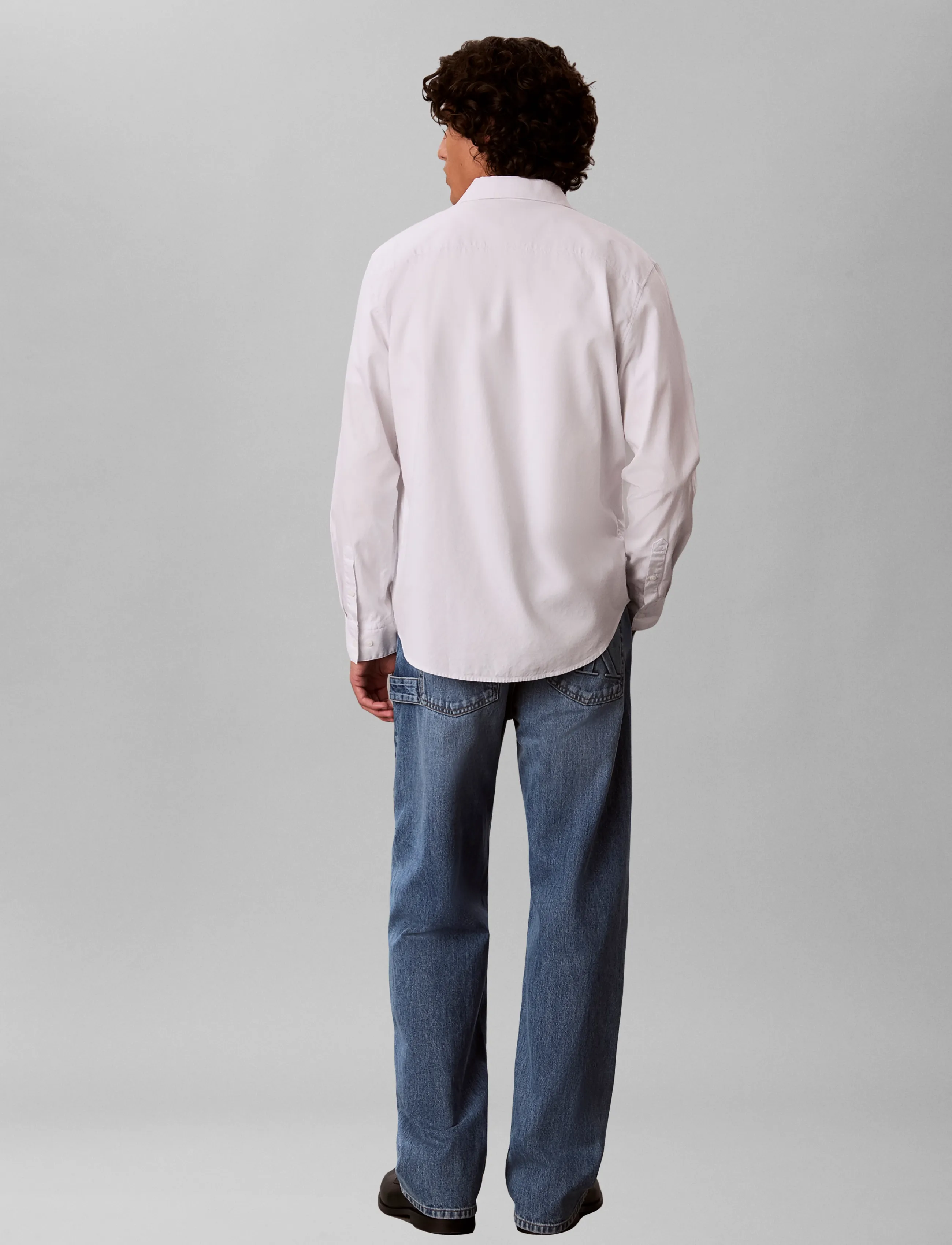 Calvin Klein - LS EOE OXFORD CLASSIC SHIRT - oxford skjorter - brilliant white - 2