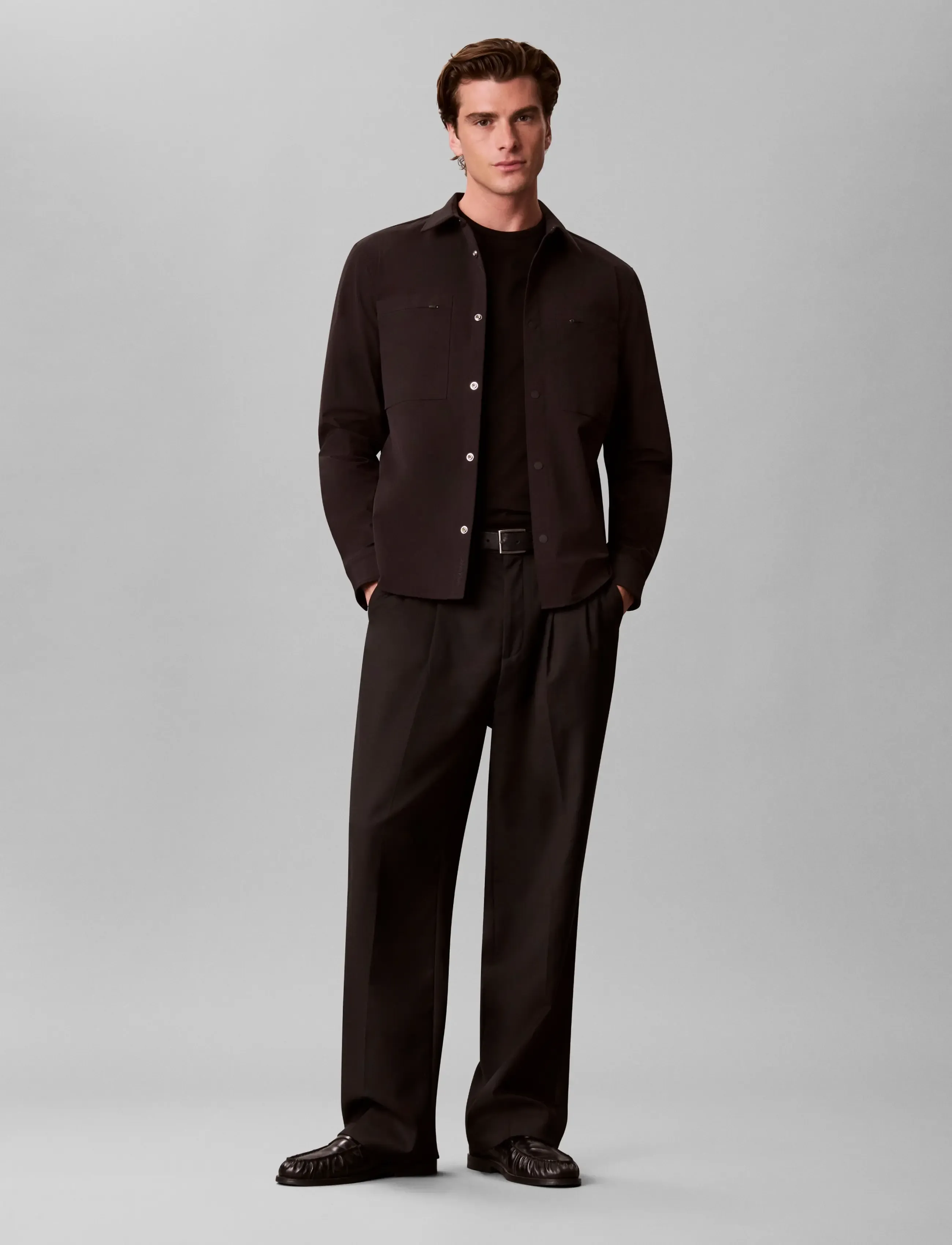 Ls Tech Knit Dobby Classic Overs