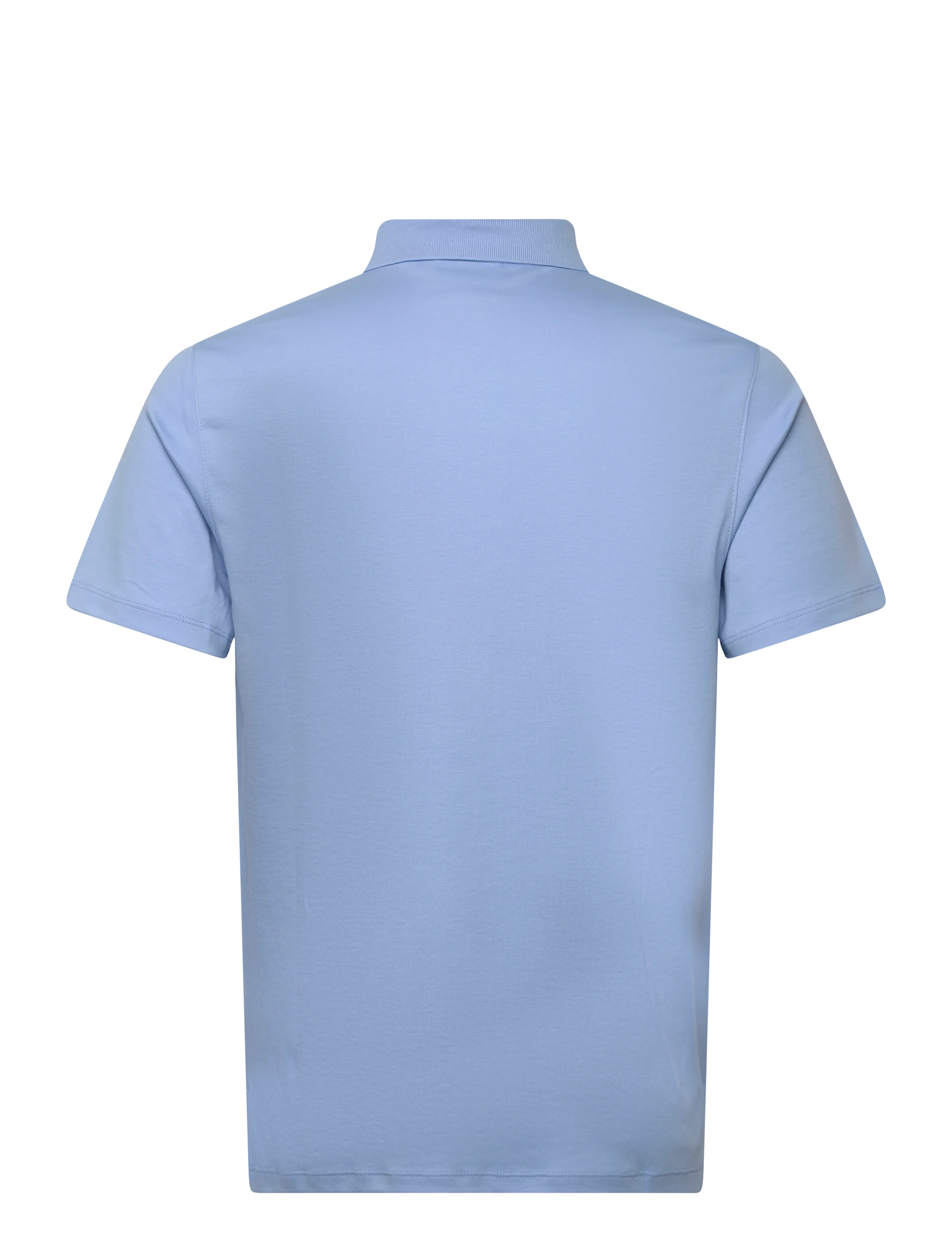 Calvin Klein - SS SLIM SUPIMA LOGO PATCH POLO - short-sleeved polos - placid blue - 1