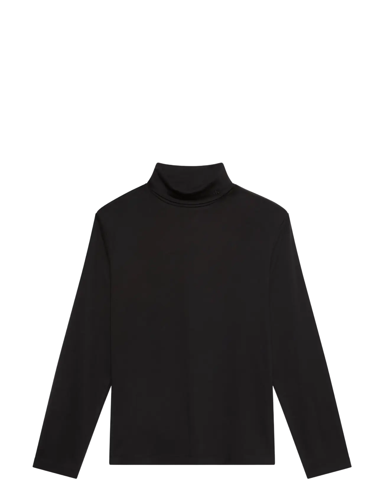Calvin Klein - LS LIGHTWEIGHT SUPIMA ROLLNECK T - black - 1