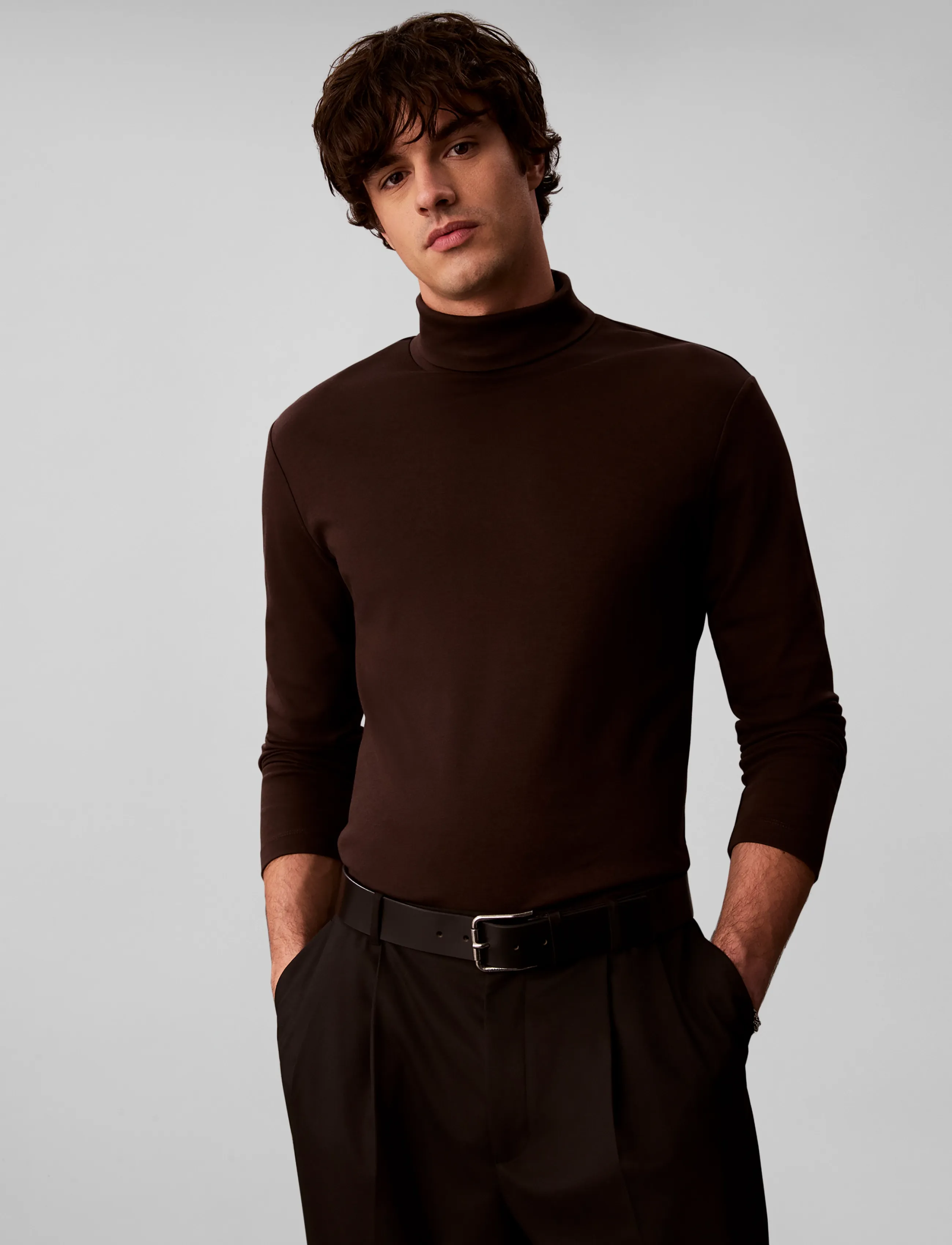Ls Lightweight Supima Rollneck T 3