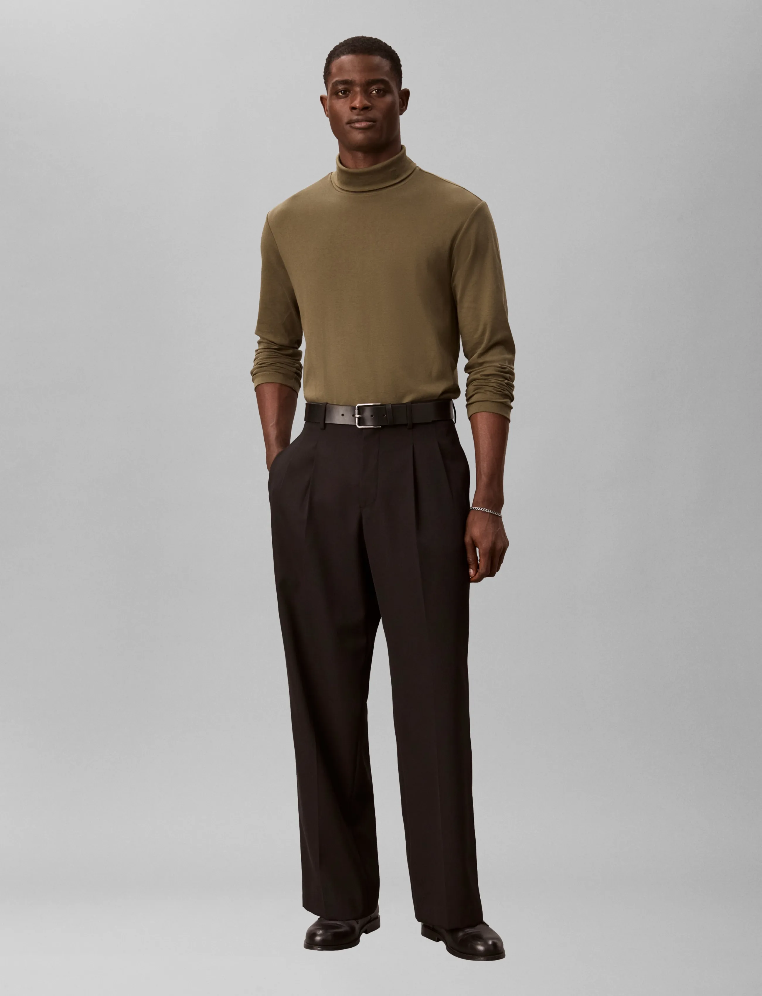 Ls Lightweight Supima Rollneck T