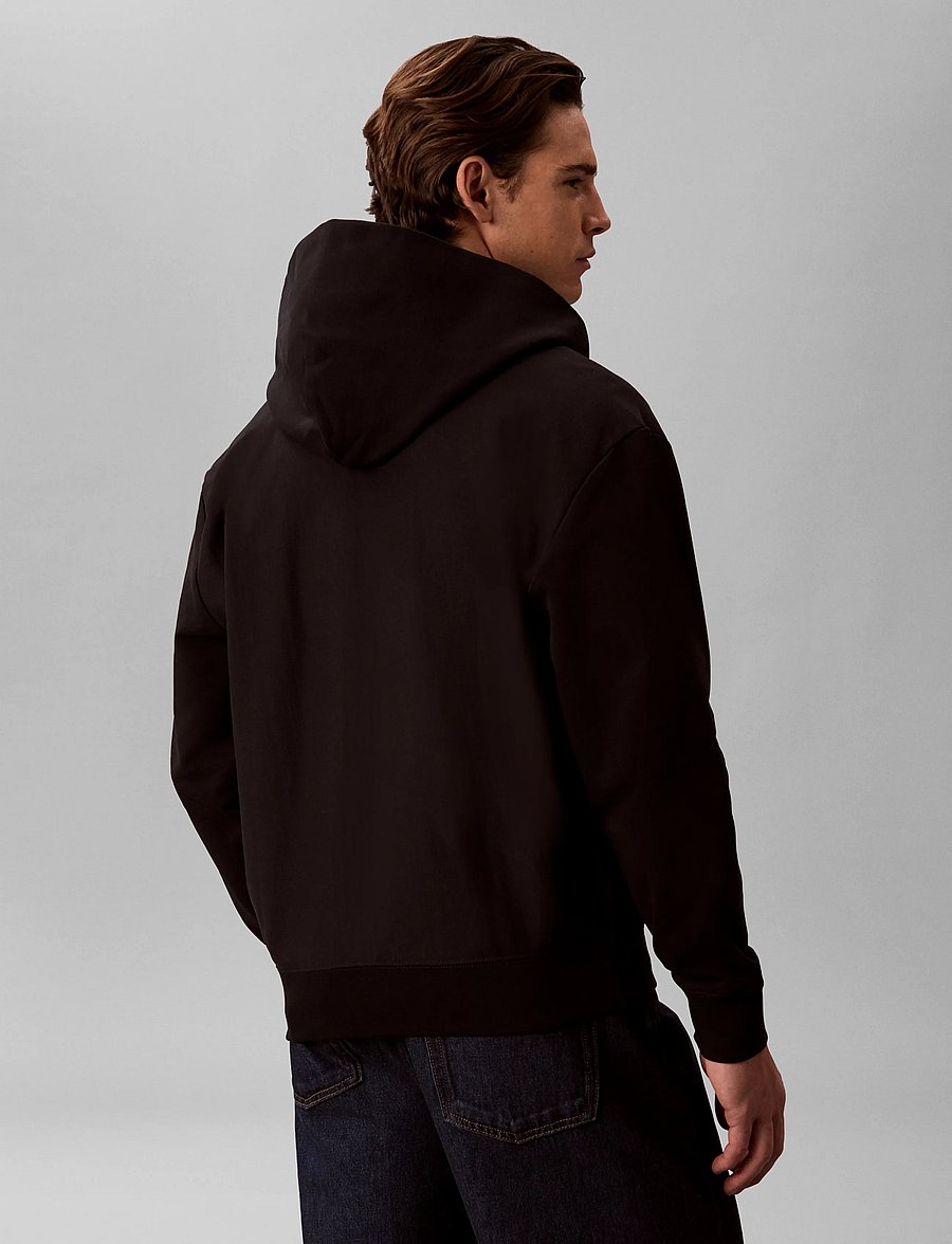 Calvin Klein - LS MICRO LOGO DBL FZ HOODIE - kapuzenpullover - black - 2