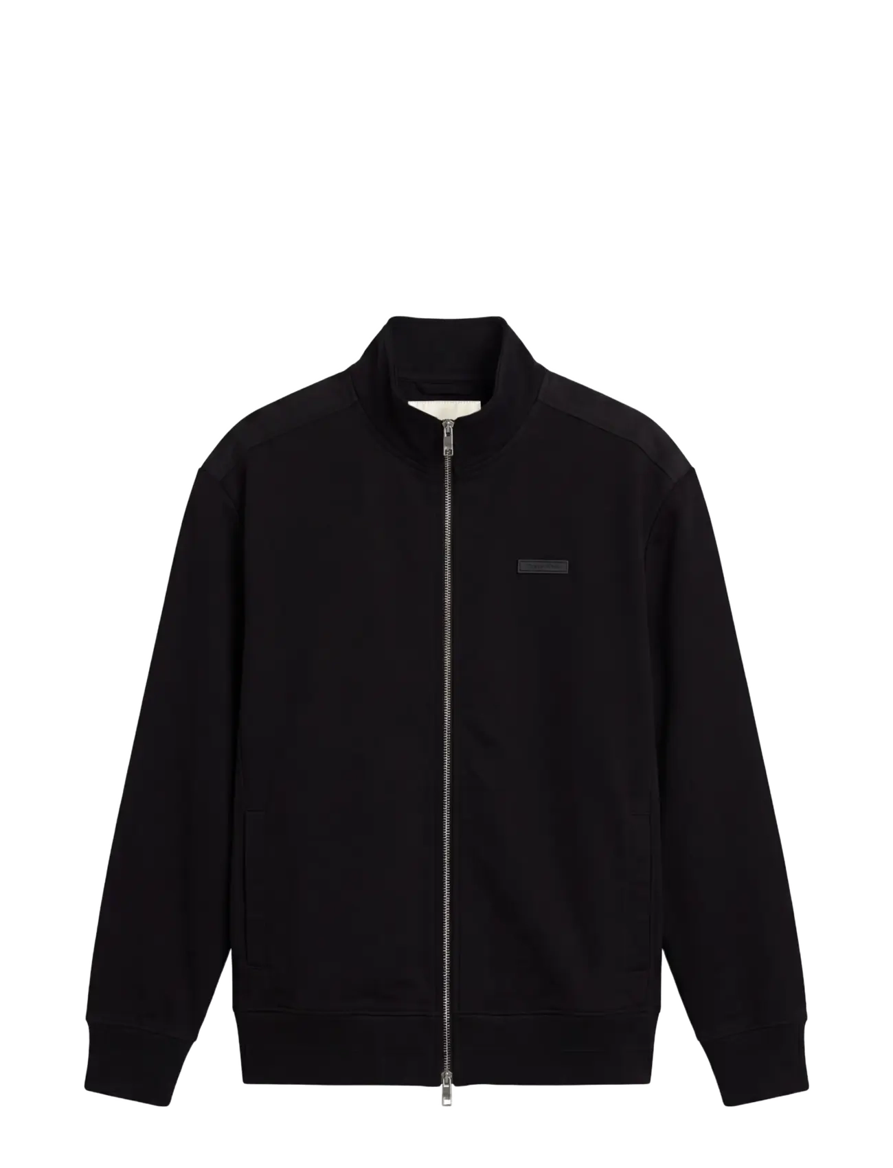 Calvin Klein - LS DWR PRMTERRY MICRO LOGO FZ MN - black - 1