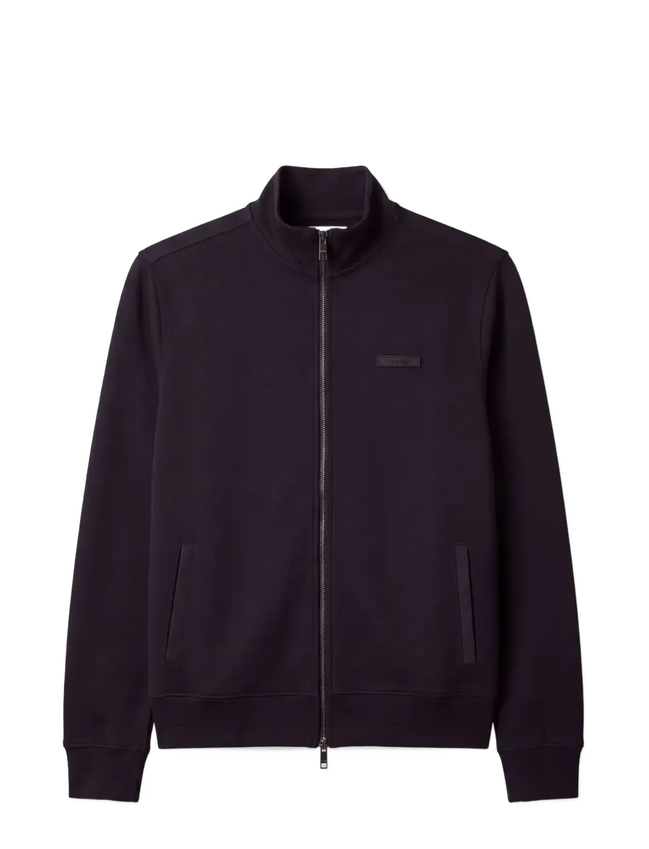 Calvin Klein LS DWR PRMTERRY MICRO LOGO FZ JC - Jackets & Coats - DARK SAPPHIRE / navy