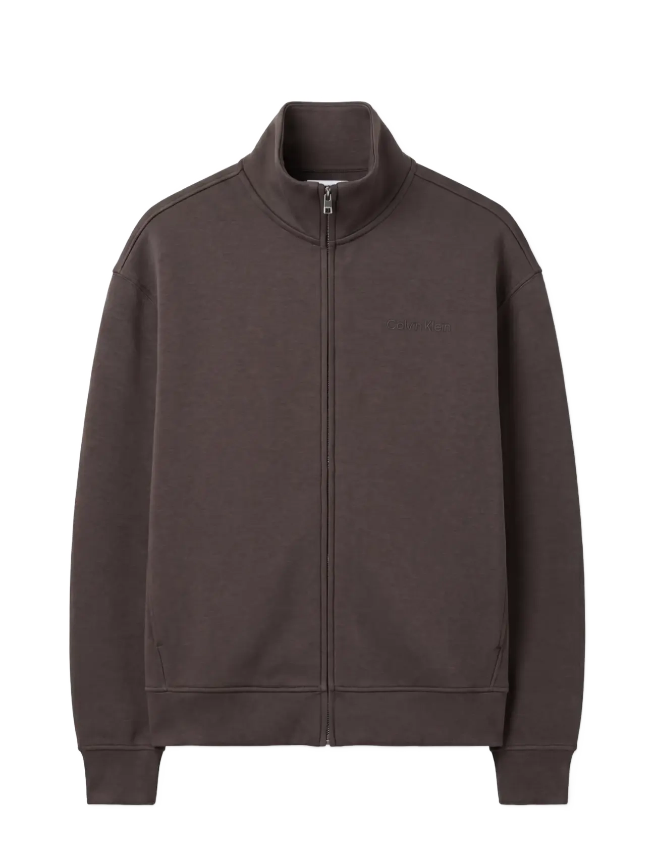 Calvin Klein - LS COOLING SPACER FULL ZIP JACKE - beluga - 1