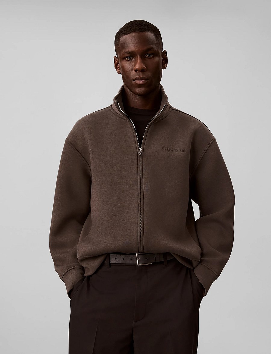 Calvin Klein - LS COOLING SPACER FULL ZIP JACKE - herfstjassen - beluga - 3