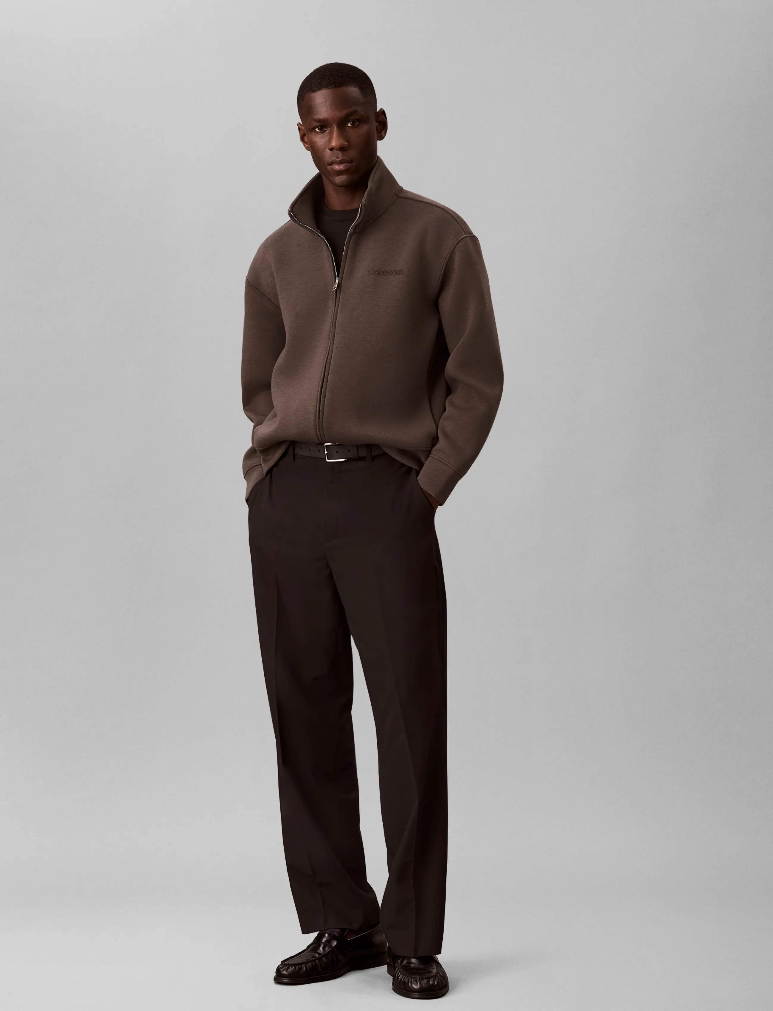 Calvin Klein Ls Spacer Full Zip Jacket jackor herr – bild 6