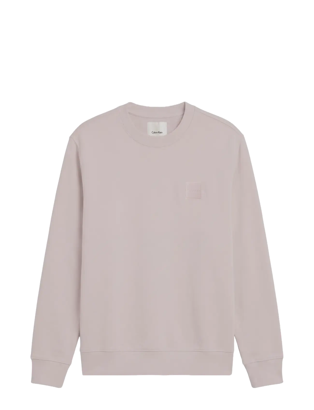 Calvin Klein - CLSSIC 350 TERRY RUBBER BDGE CN - sweatshirts - ashes of roses - 1