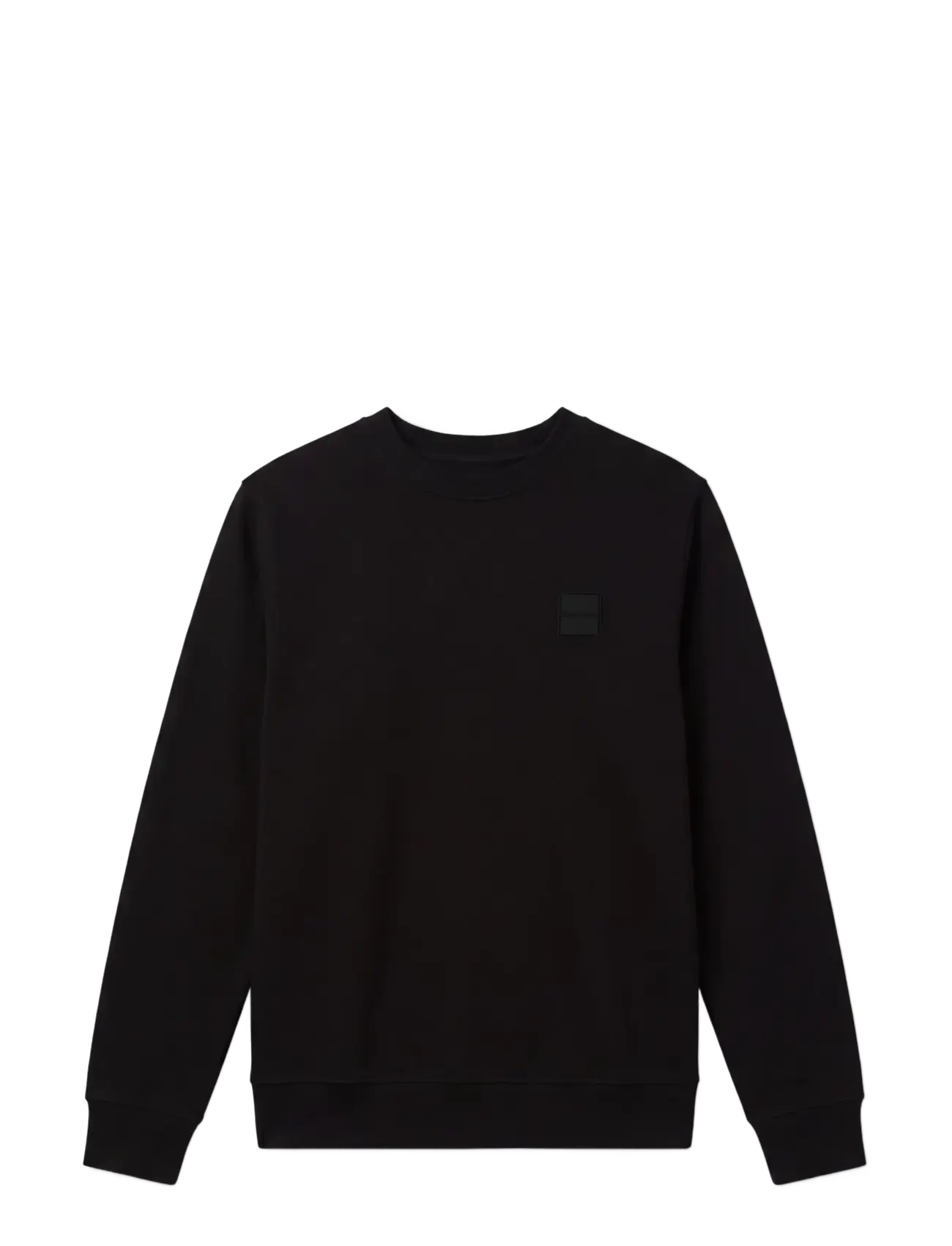 Calvin Klein - LS 350 TERRY SPW RUBBER BADGE CR - black - 1