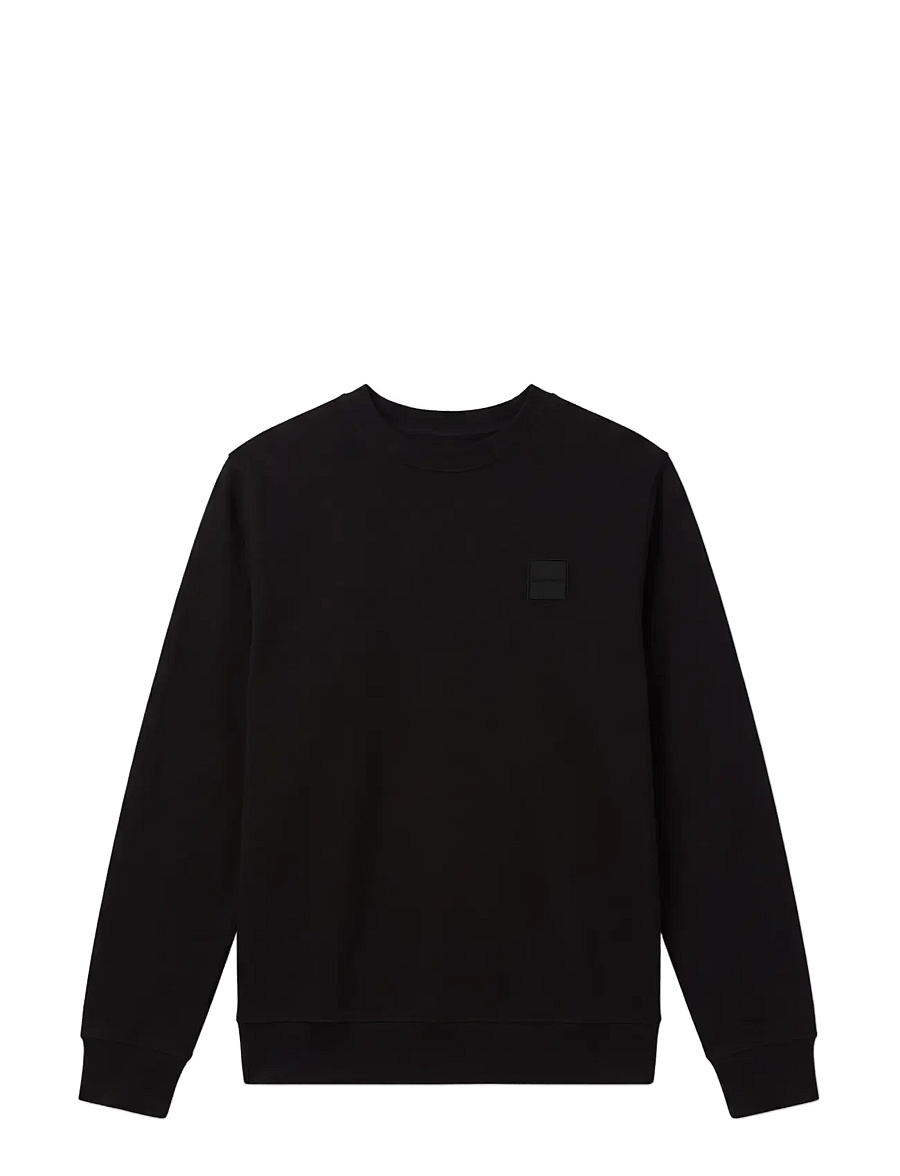Calvin Klein - LS 350 TERRY SPW RUBBER BADGE CR - shop by occasion - black - 1