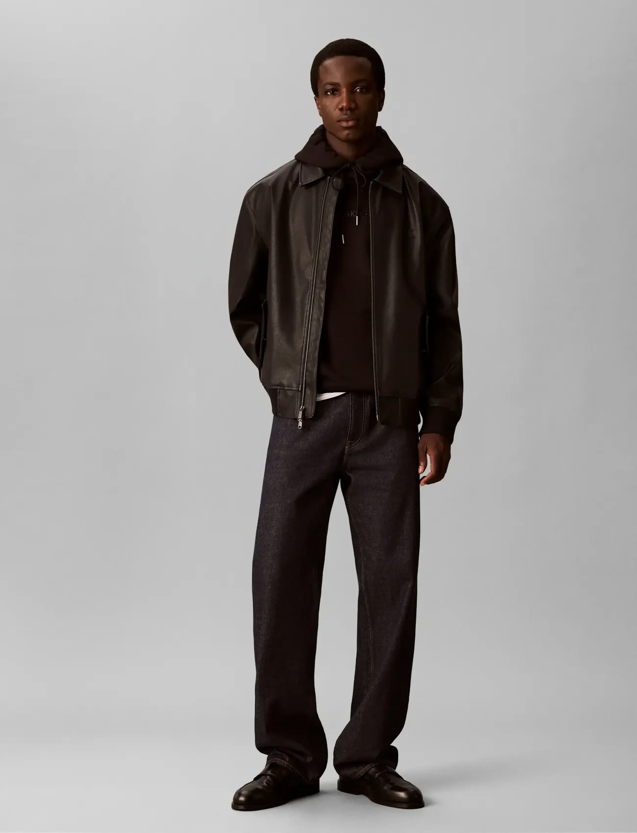 Calvin Klein LS HOLIDAY GIFT GIVING HOODIE - Kläder - BLACK / black