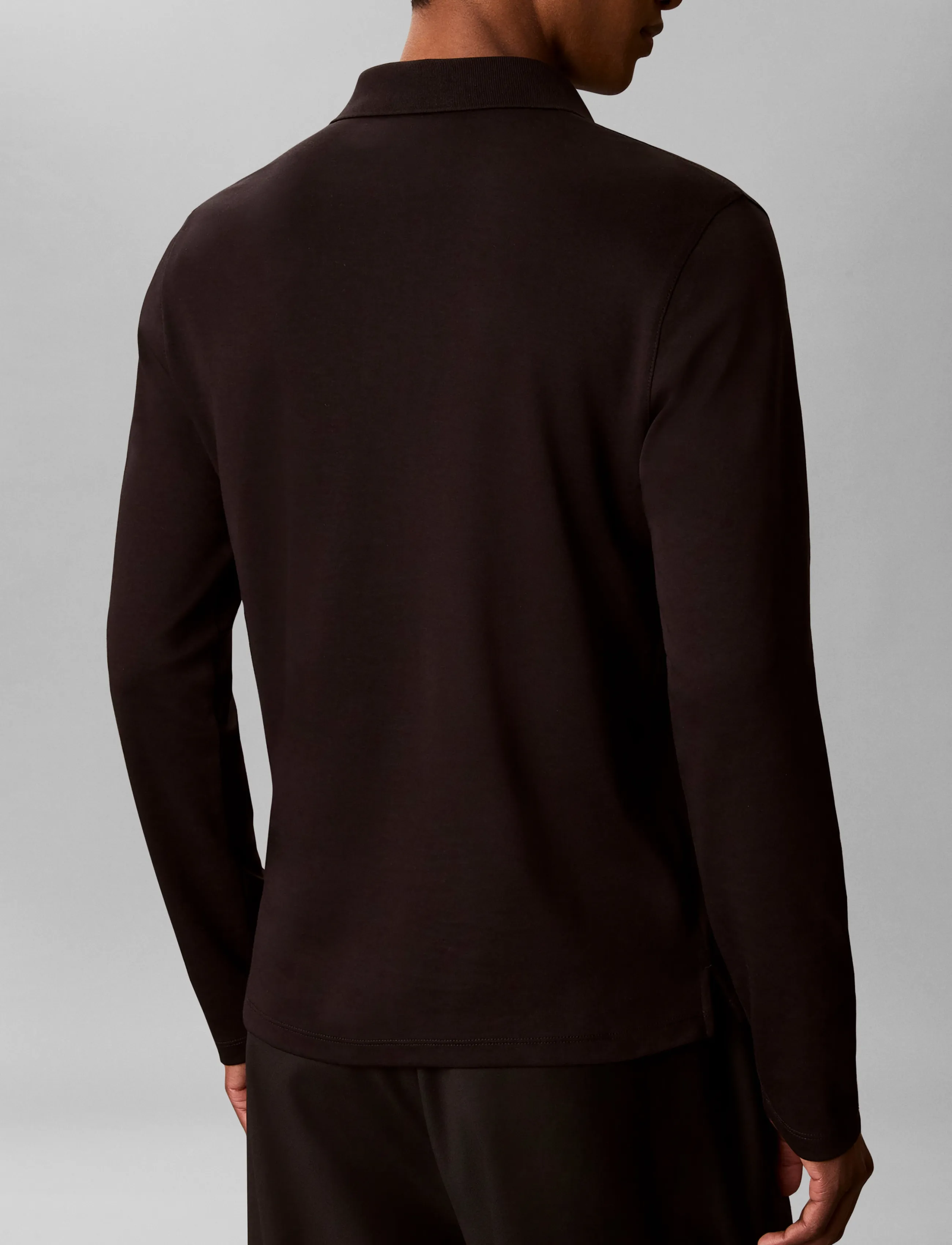 Ls Slim Supima Logo Patch Polo 2