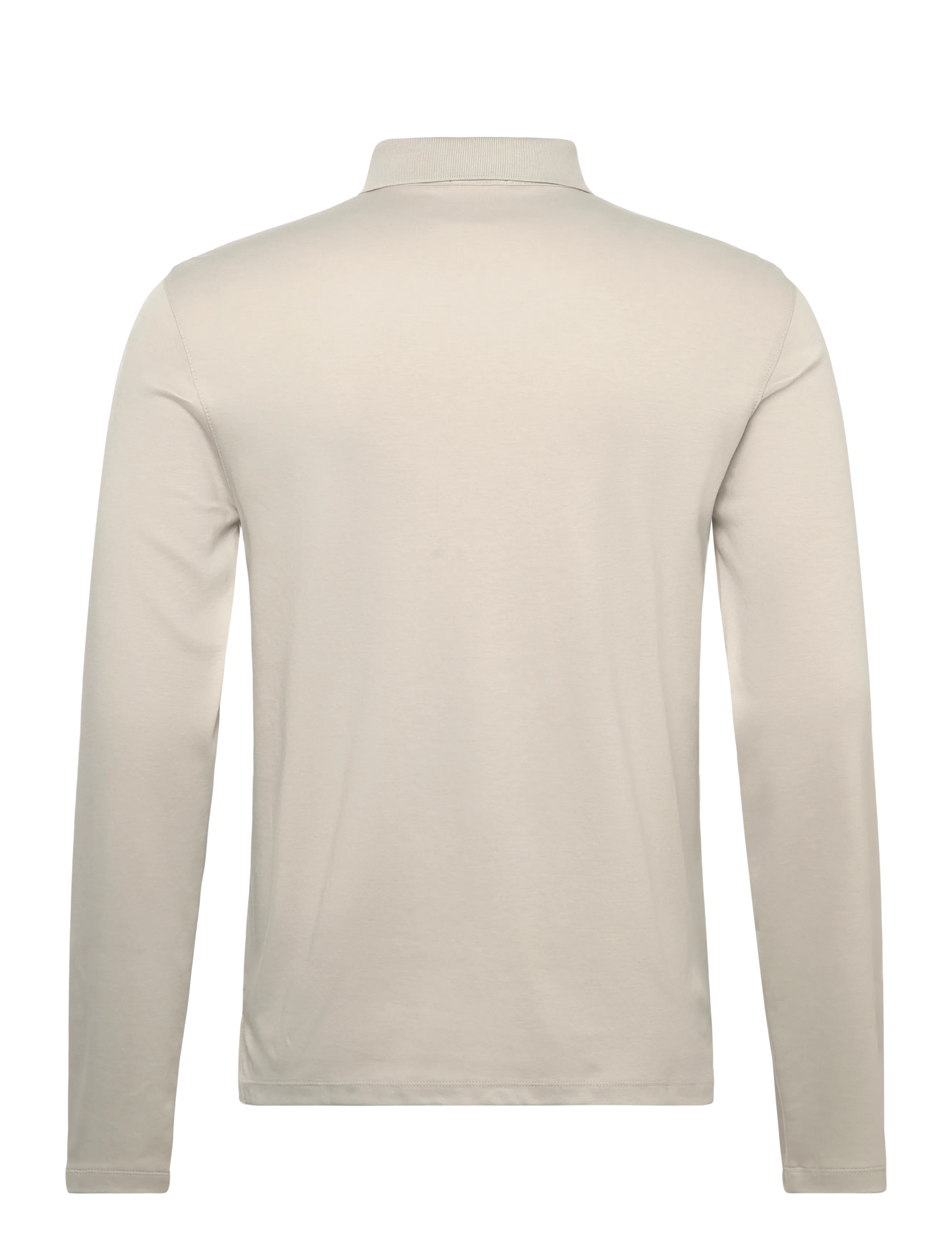 Calvin Klein - LS SLIM SUPIMA LOGO PATCH POLO - long-sleeved polos - moonstruck - 2