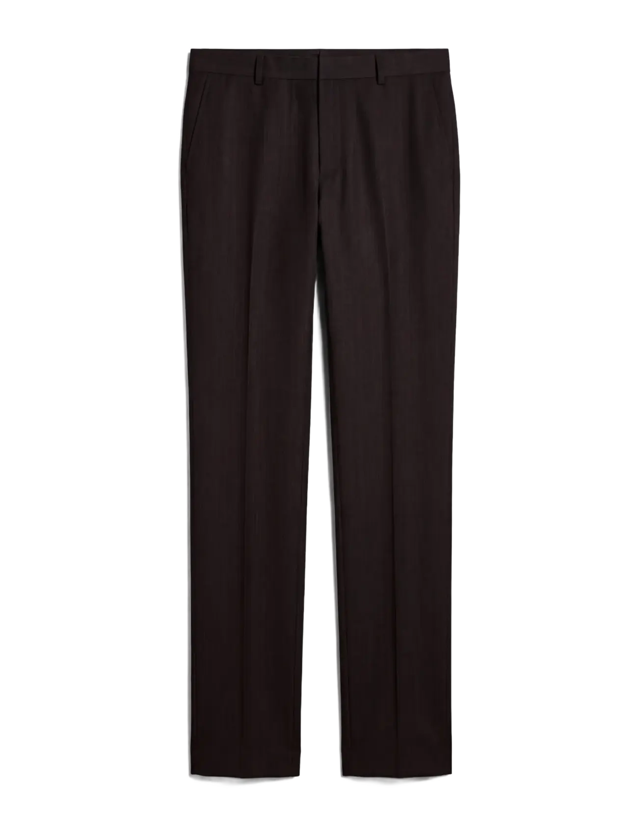 Calvin Klein - MICRO HERRINGBONE SLIM TROUSER - volcanic ash - 1