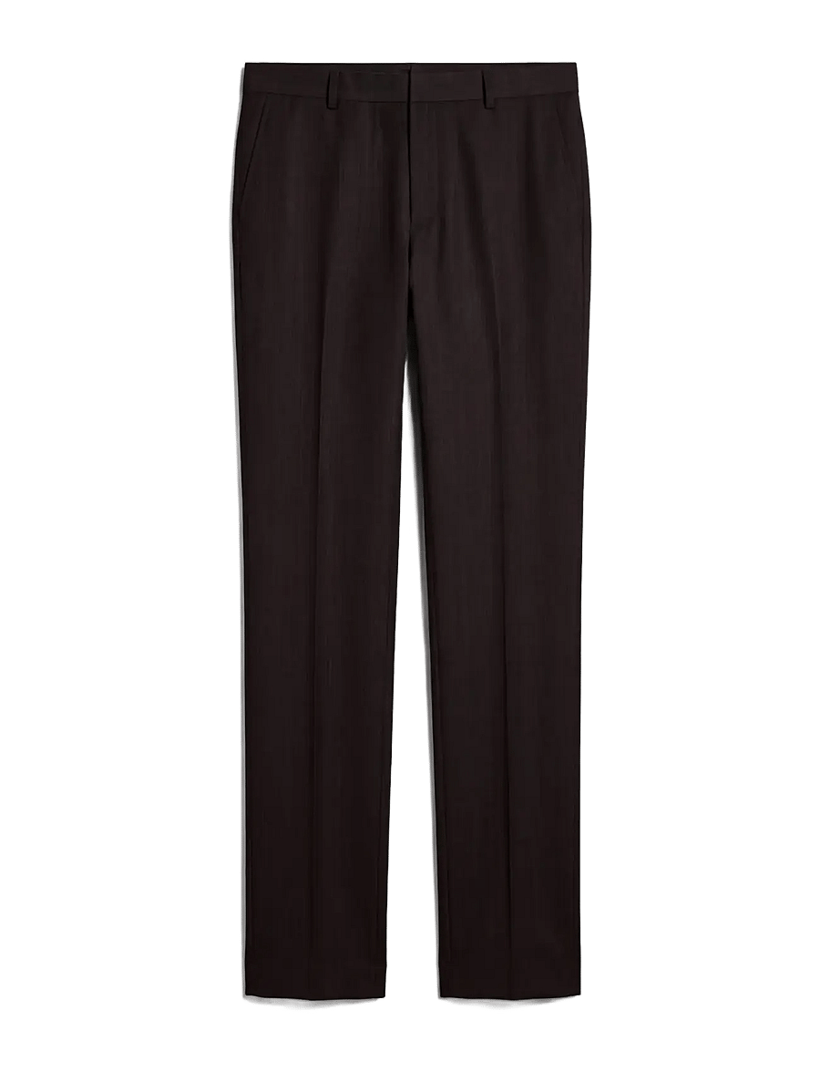 Calvin Klein - MICRO HERRINGBONE SLIM TROUSER - suit trousers - volcanic ash - 1