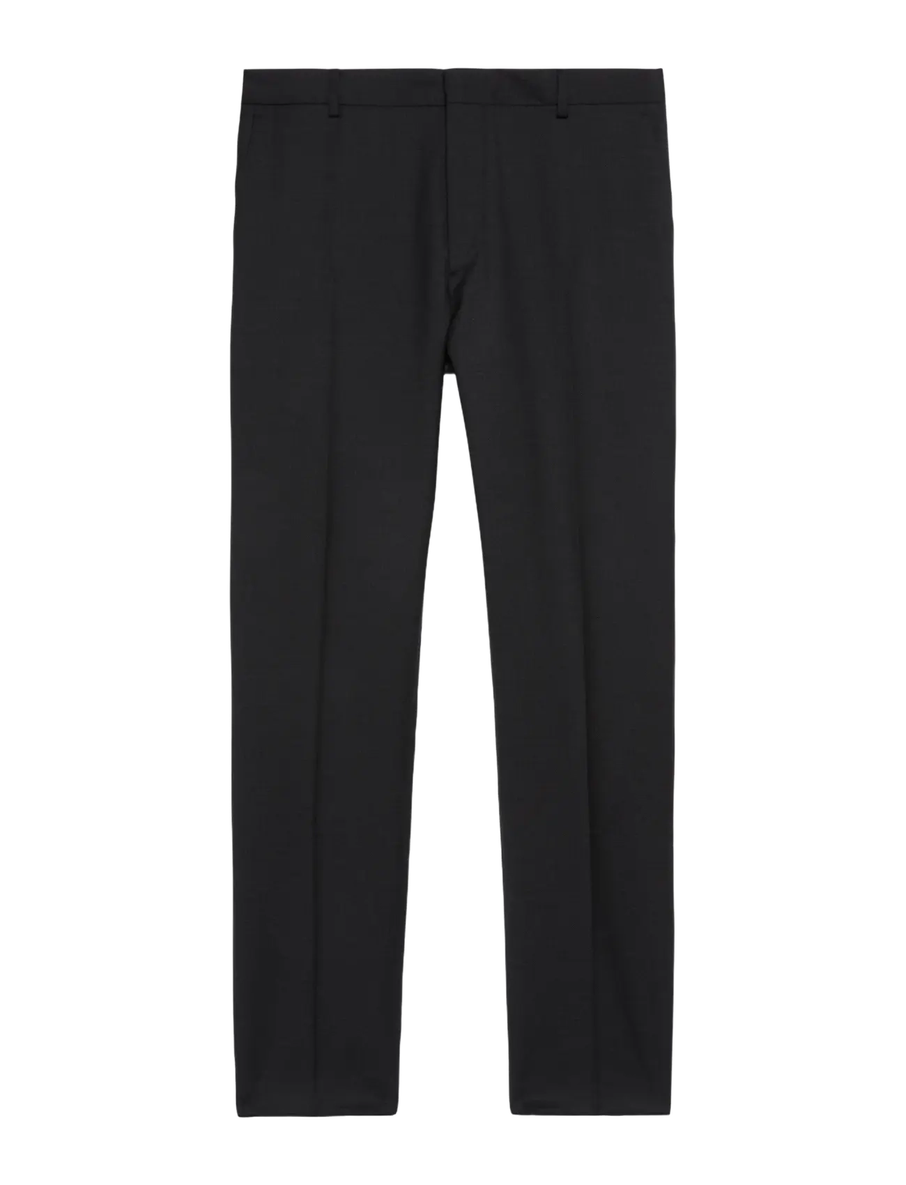 Calvin Klein - BIRDS EYE SLIM TROUSER - anzugshosen - volcanic ash - 1