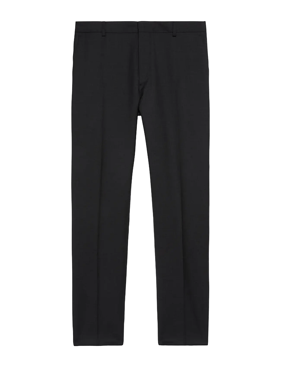 Calvin Klein - BIRDS EYE SLIM TROUSER - suit trousers - volcanic ash - 1